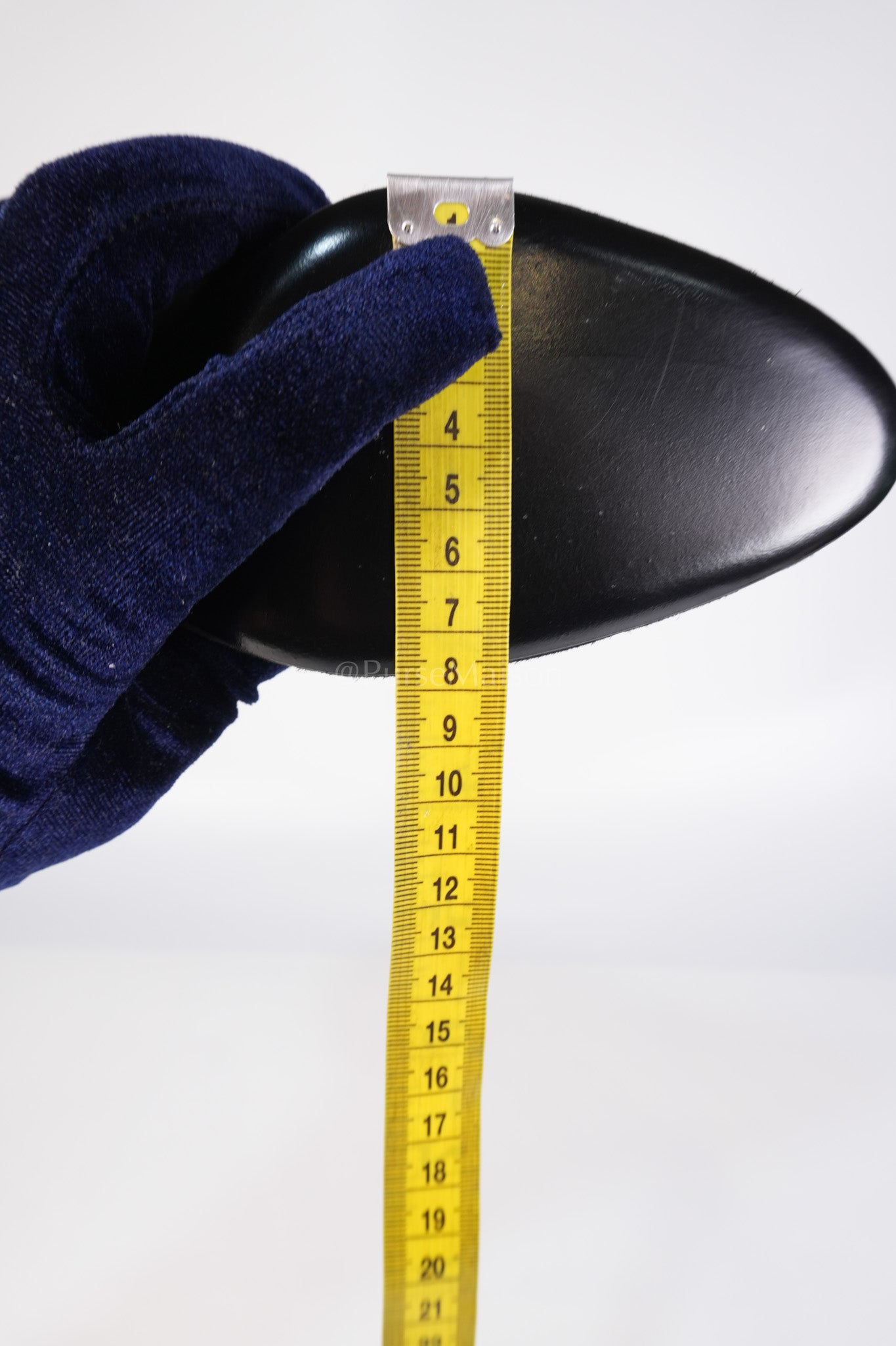 Black Suede Pumps Size 37 EU(23.5cm) | Purse Maison Luxury Bags Shop