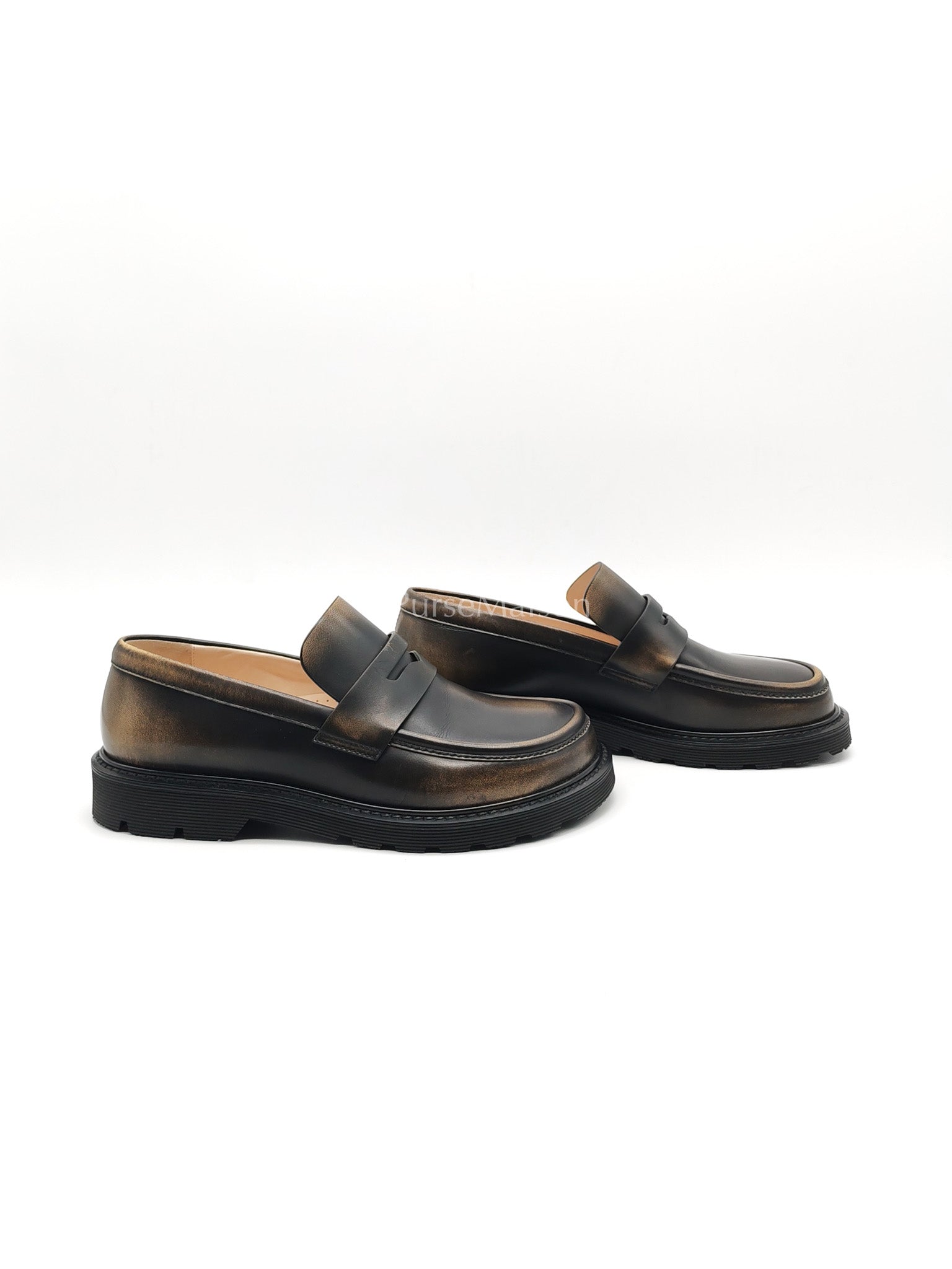 Blaze Leather Loafer Size (7 US/37 EU/23.5 cm) | Purse Maison Luxury Bags Shop