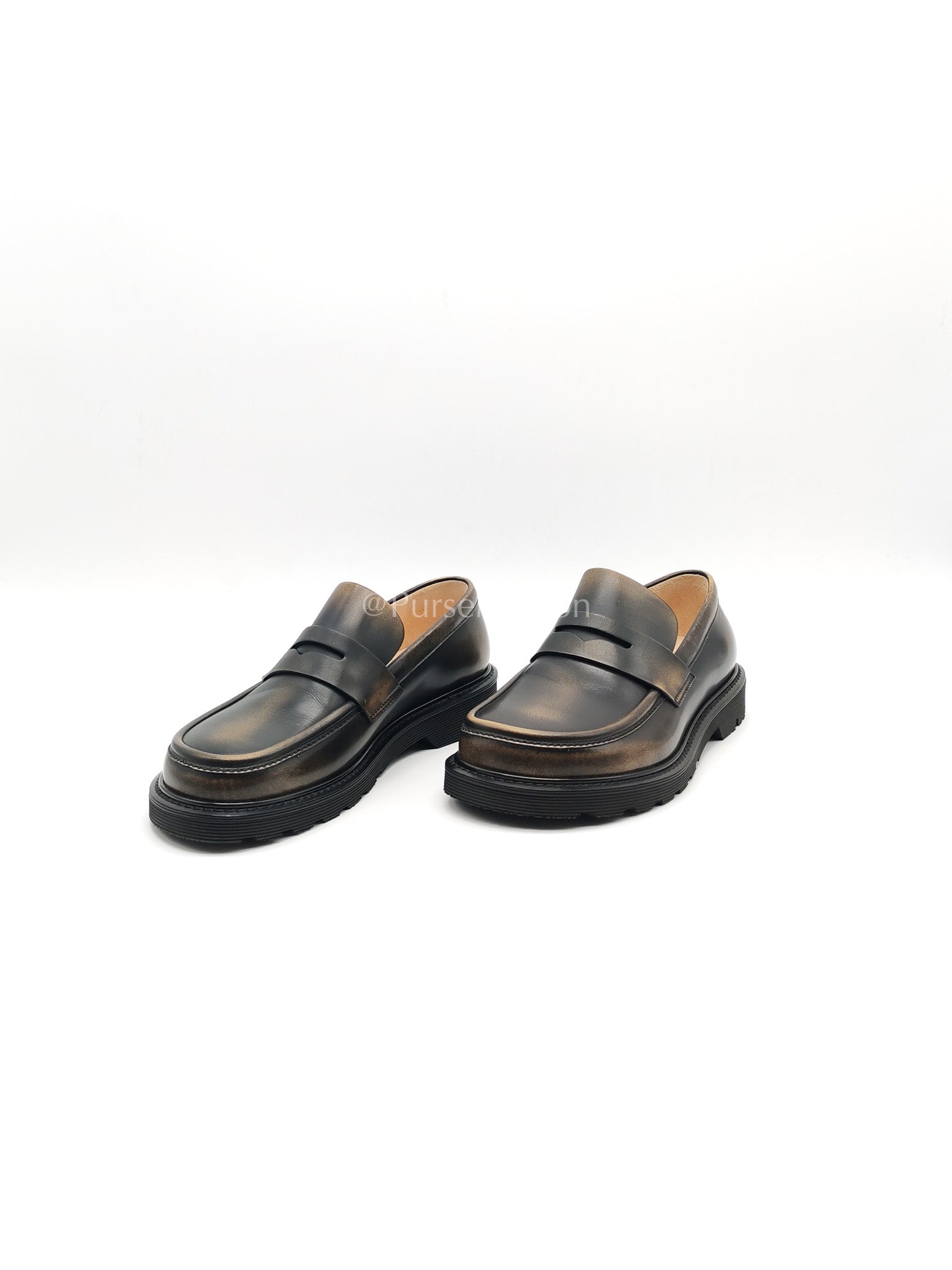 Blaze Leather Loafer Size (7 US/37 EU/23.5 cm) | Purse Maison Luxury Bags Shop