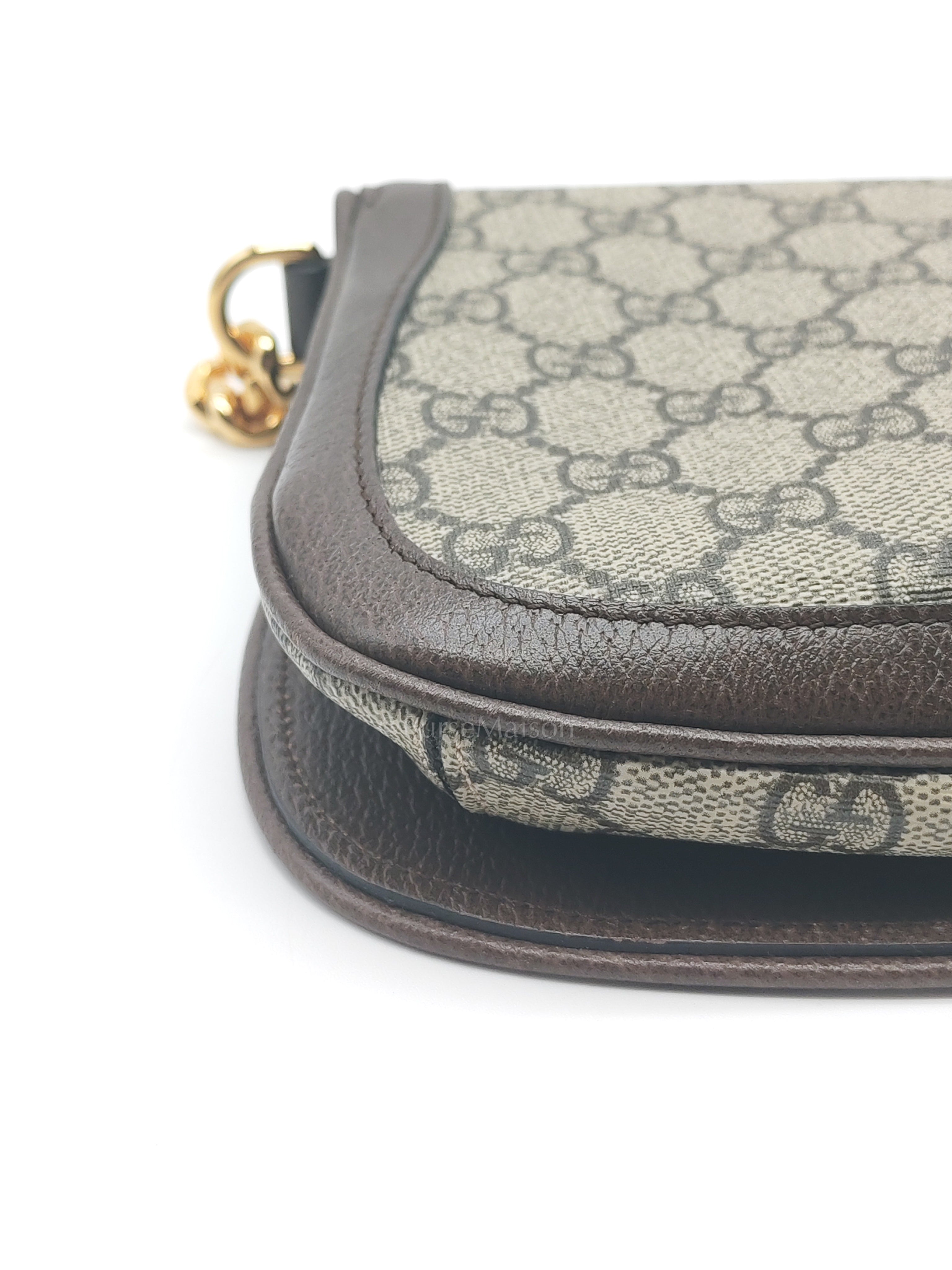 Blondie Shoulder Bag Small in GG Supreme Canvas & Gold Hardware | Purse Maison Luxury Bags Shop