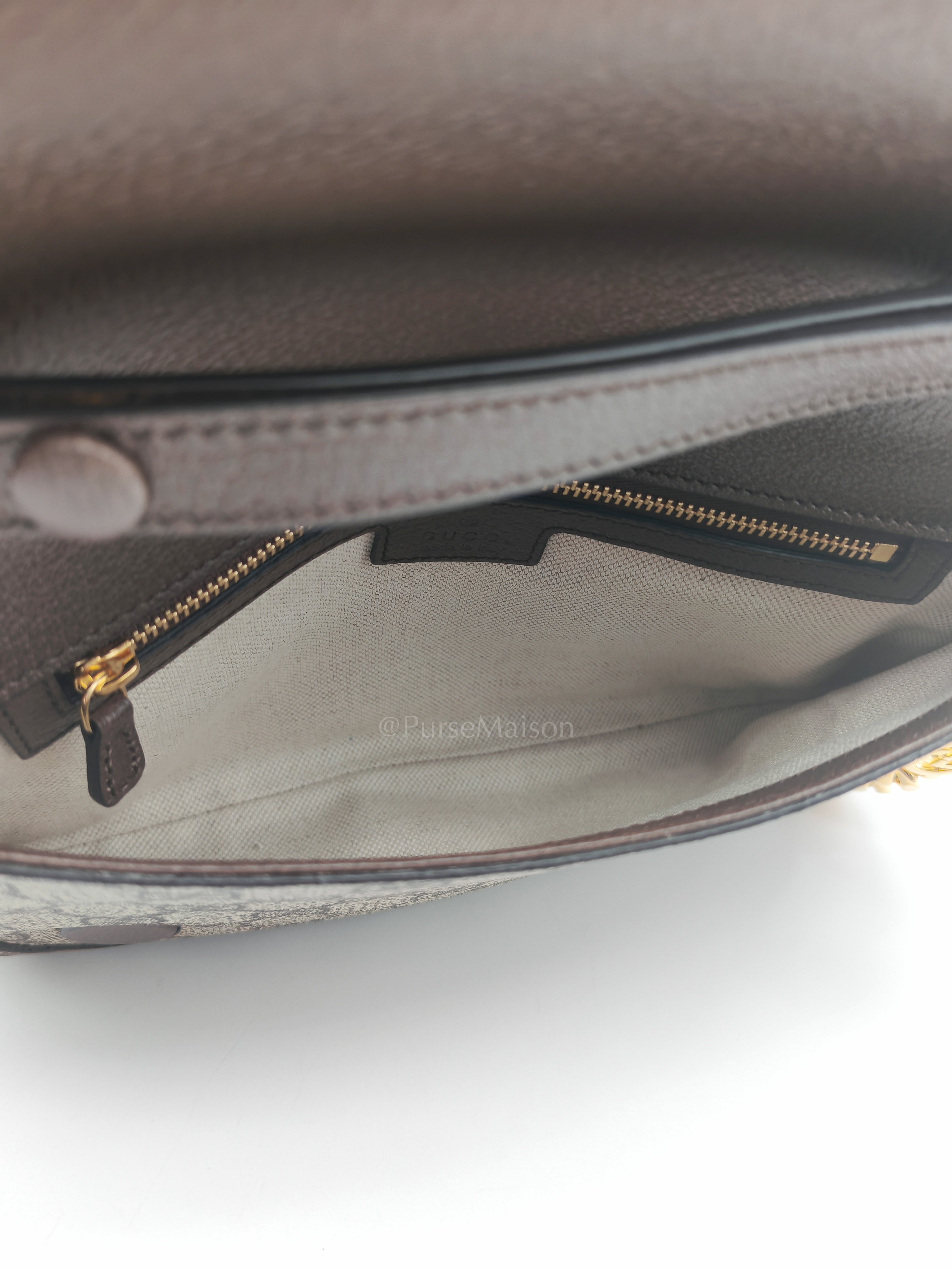 Blondie Shoulder Bag Small in GG Supreme Canvas & Gold Hardware | Purse Maison Luxury Bags Shop