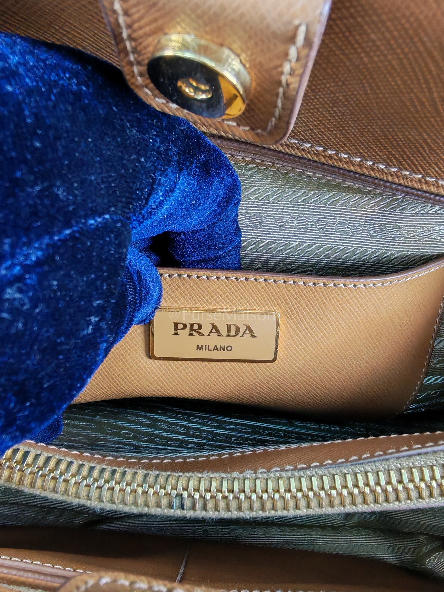 BN2538 Promenade 2Way Bag in Caramel Saffiano Lux Leather Gold Hardware | Purse Maison Luxury Bags Shop