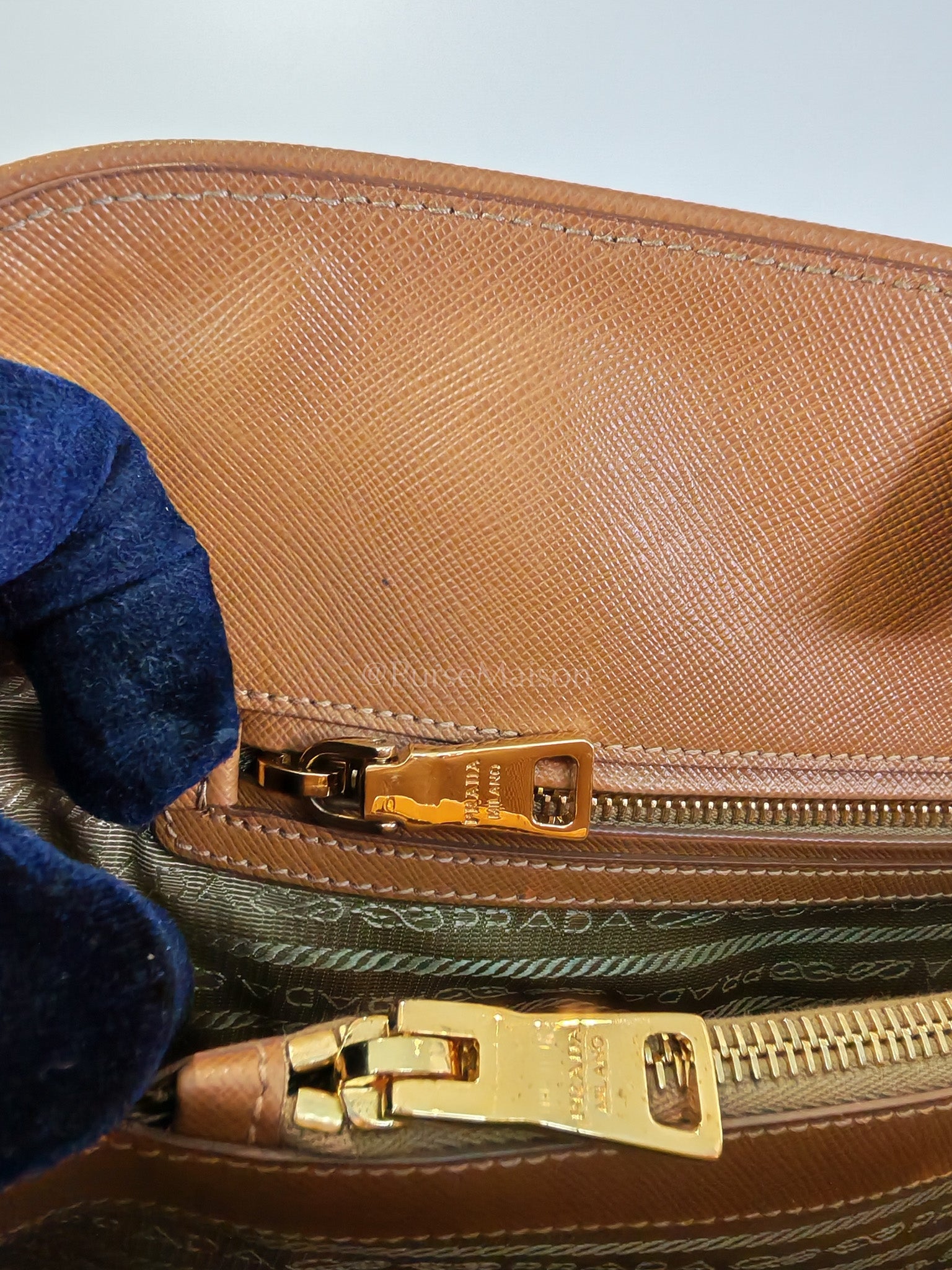 BN2538 Promenade 2Way Bag in Caramel Saffiano Lux Leather Gold Hardware | Purse Maison Luxury Bags Shop