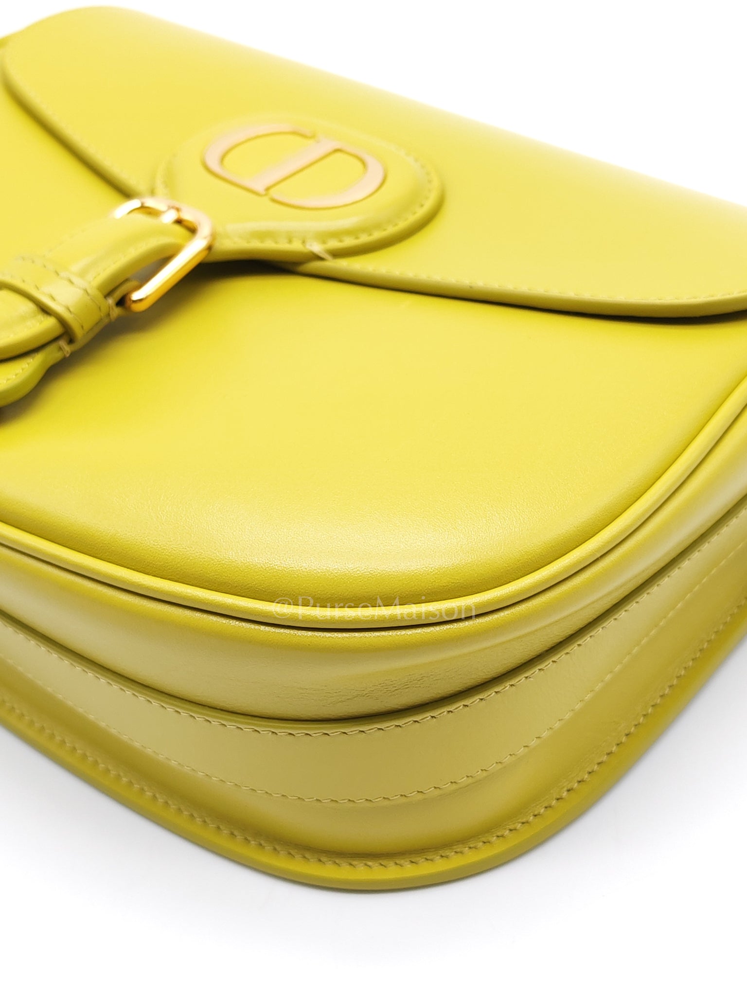 Bobby Avocado in Medium Smooth Calfskin Leather Crossbody Bag | Purse Maison Luxury Bags Shop