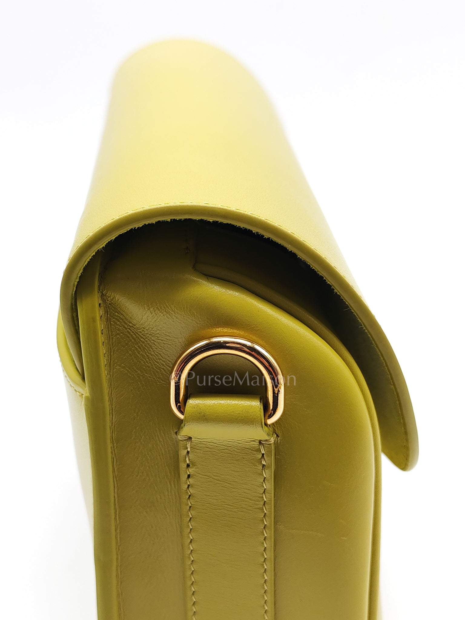 Bobby Avocado in Medium Smooth Calfskin Leather Crossbody Bag | Purse Maison Luxury Bags Shop