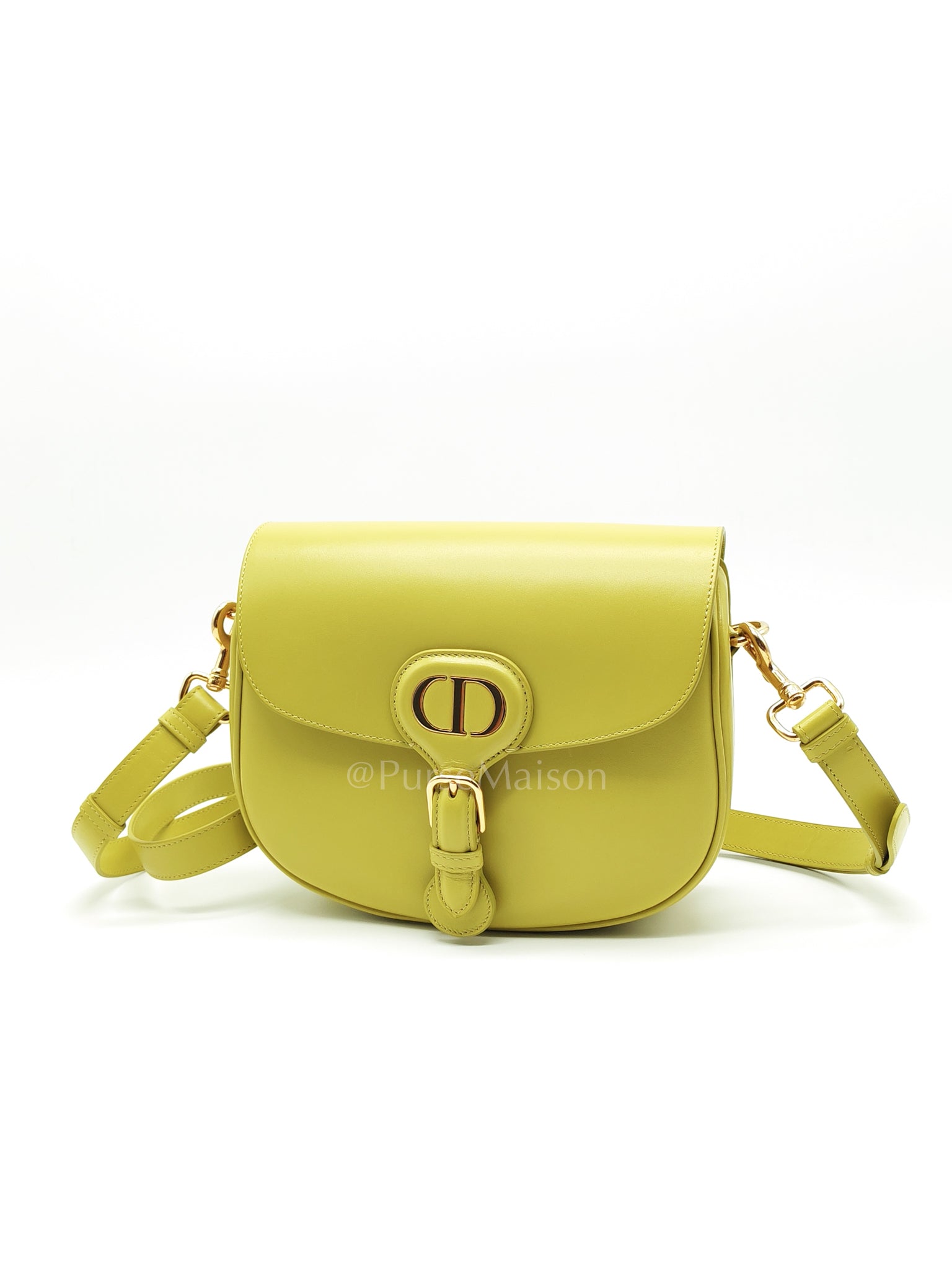 Bobby Avocado in Medium Smooth Calfskin Leather Crossbody Bag | Purse Maison Luxury Bags Shop