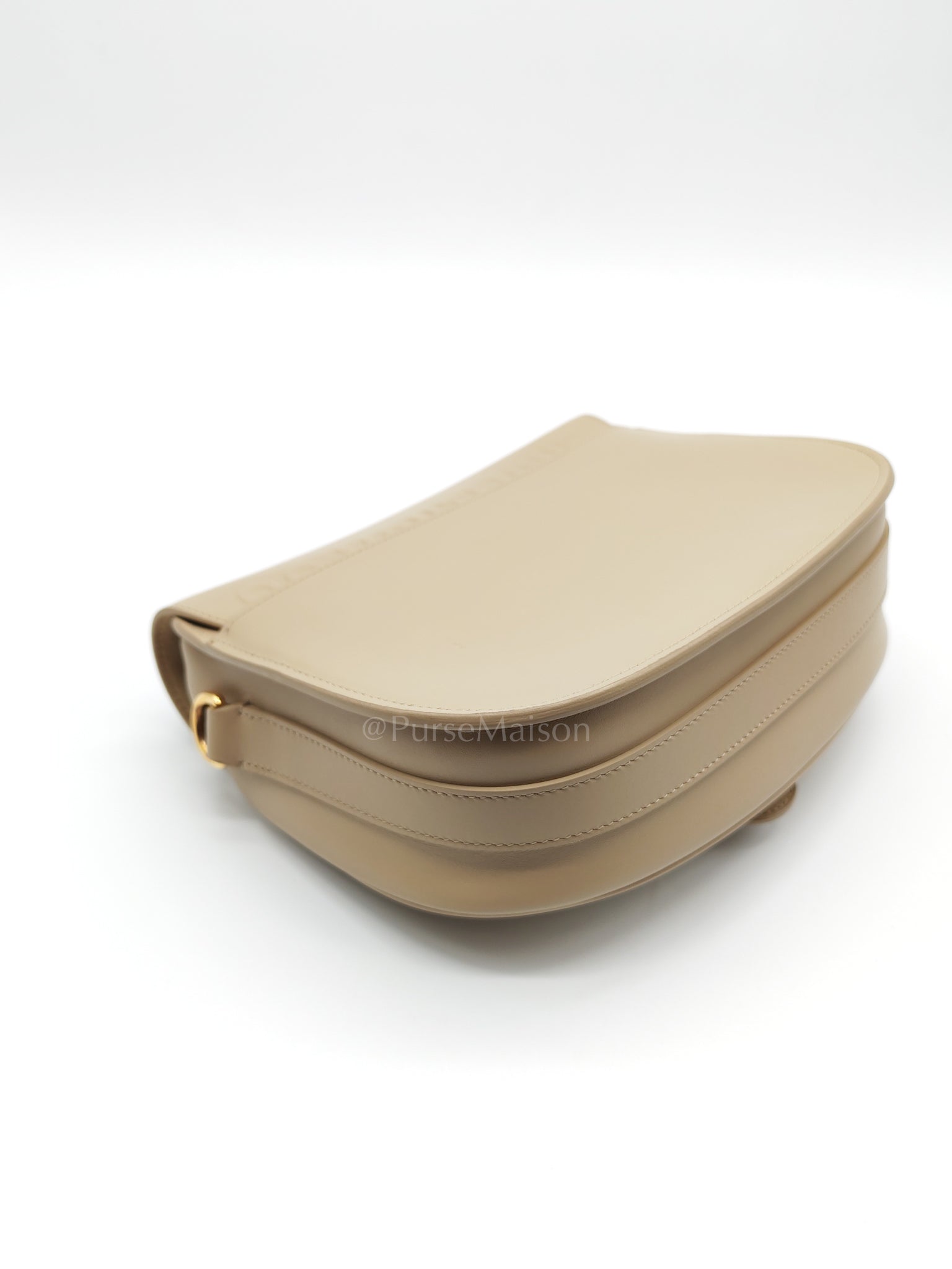 Bobby Medium in Beige Smooth Calfskin Leather Crossbody Bag | Purse Maison Luxury Bags Shop