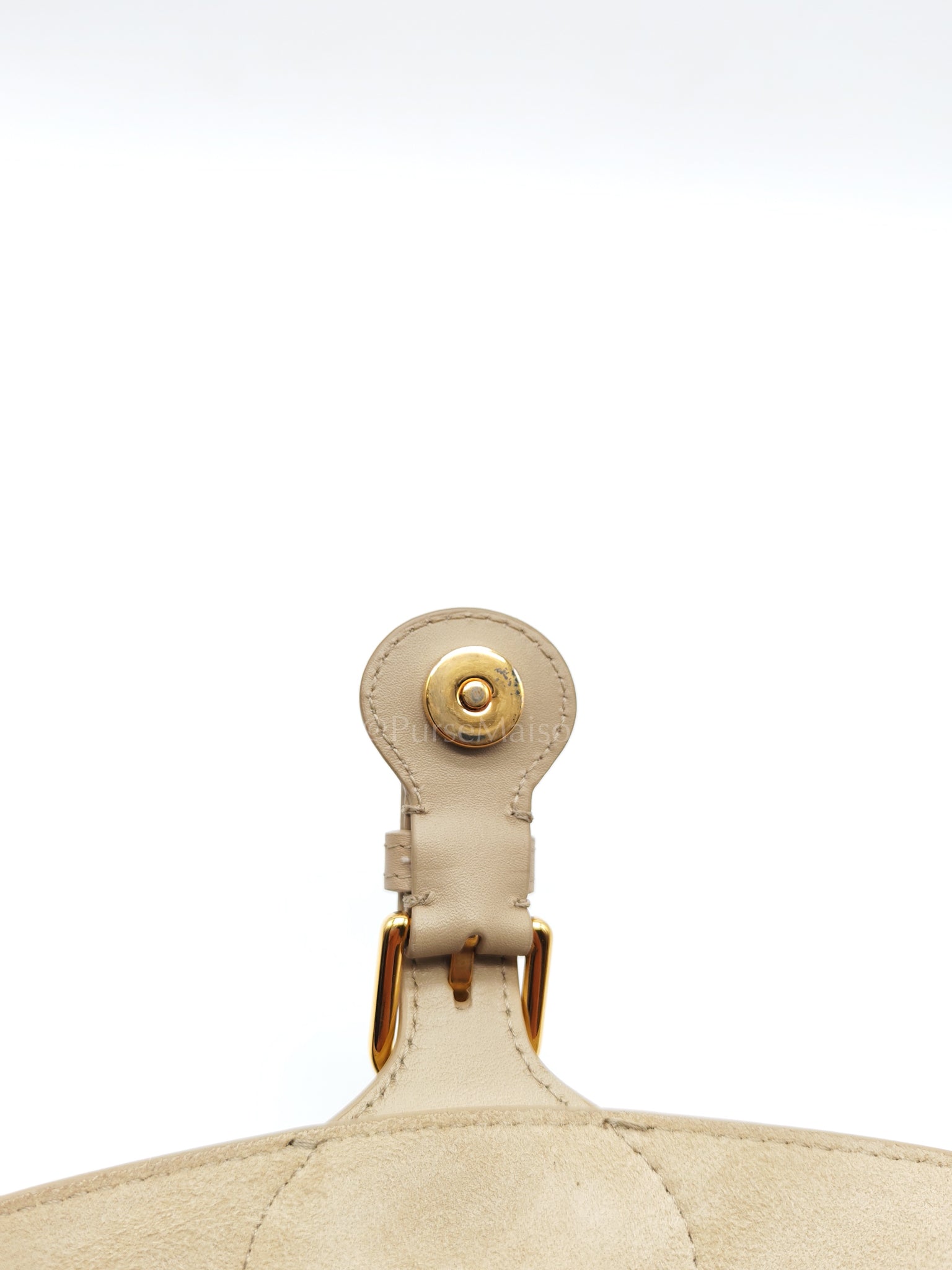 Bobby Medium in Beige Smooth Calfskin Leather Crossbody Bag | Purse Maison Luxury Bags Shop