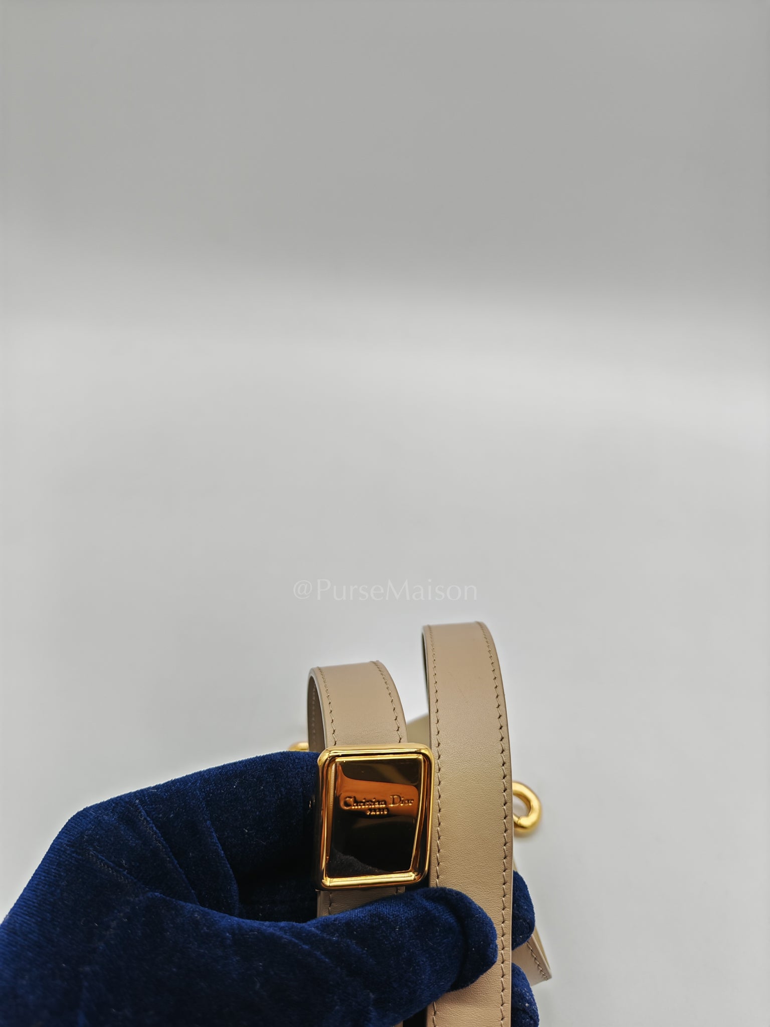 Bobby Medium in Beige Smooth Calfskin Leather Crossbody Bag | Purse Maison Luxury Bags Shop