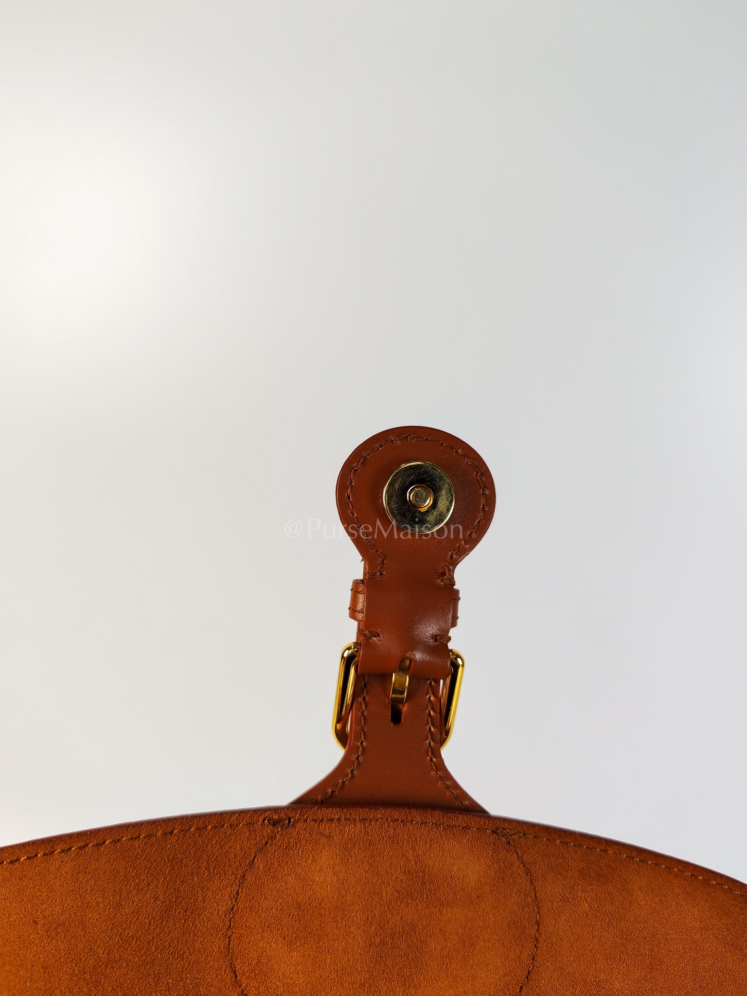 Bobby Medium in Dark Tan Box Calfskin Leather | Purse Maison Luxury Bags Shop