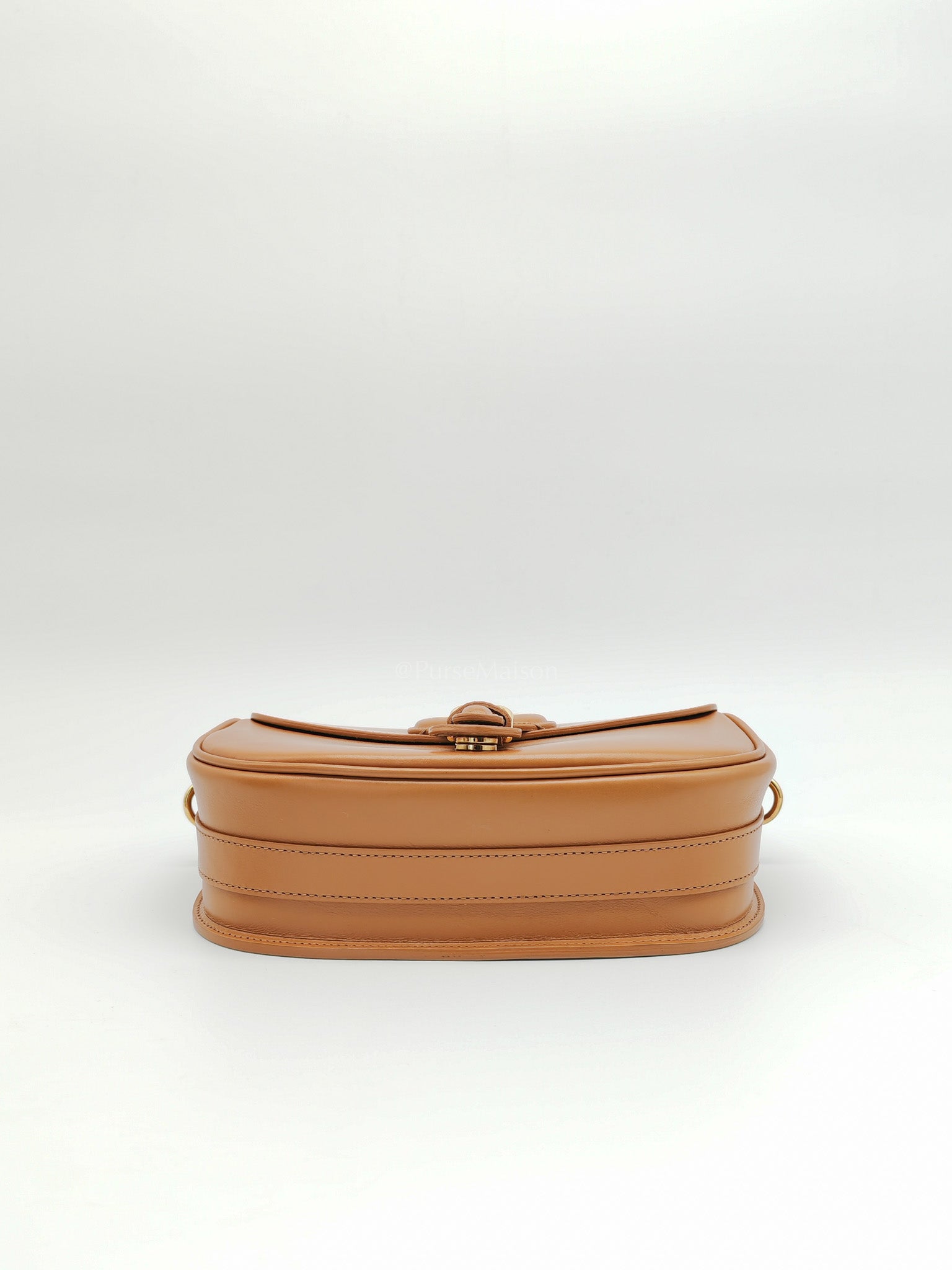 Bobby Medium in Tan Box Calfskin Leather | Purse Maison Luxury Bags Shop