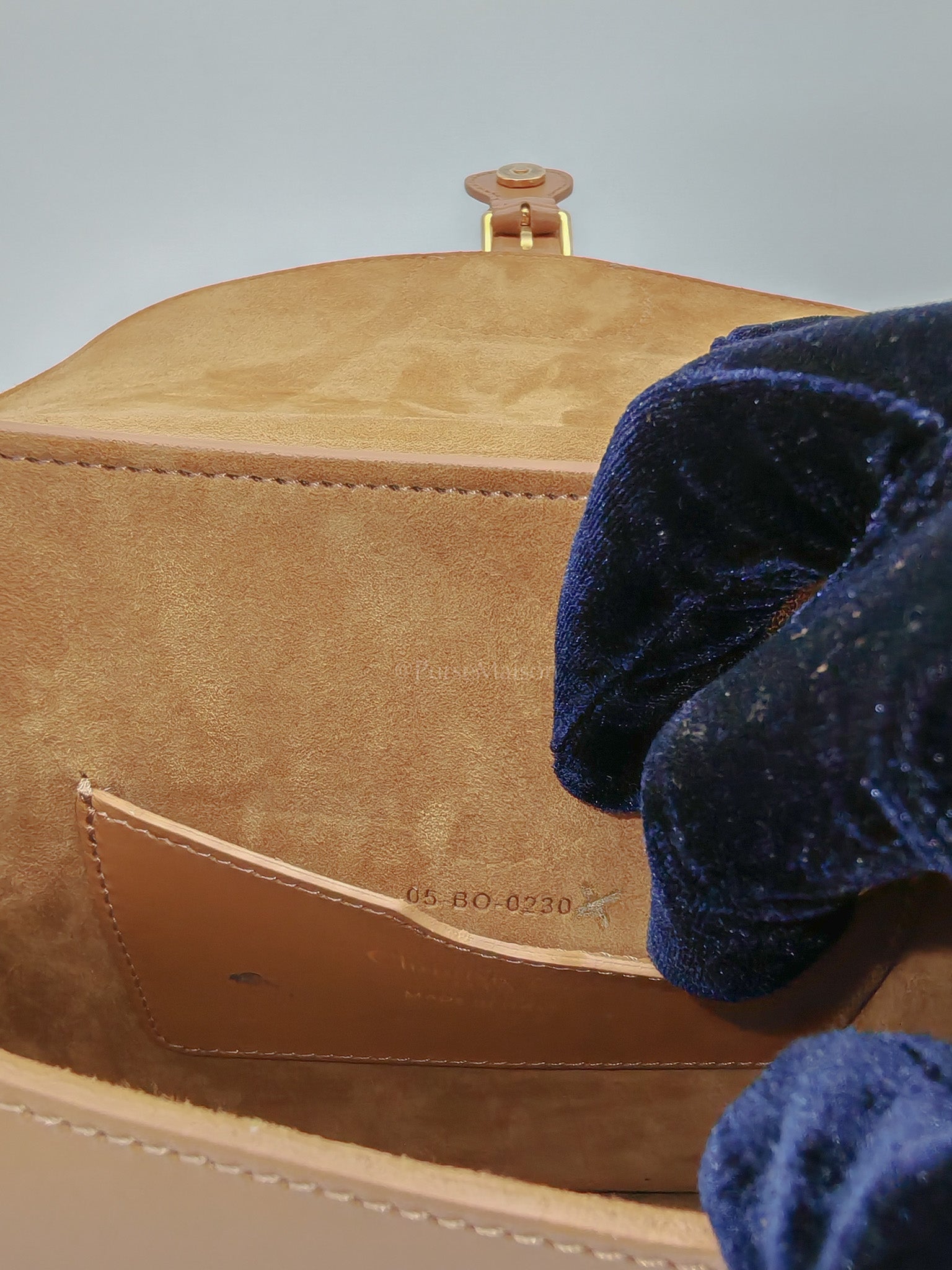 Bobby Medium in Tan Box Calfskin Leather | Purse Maison Luxury Bags Shop