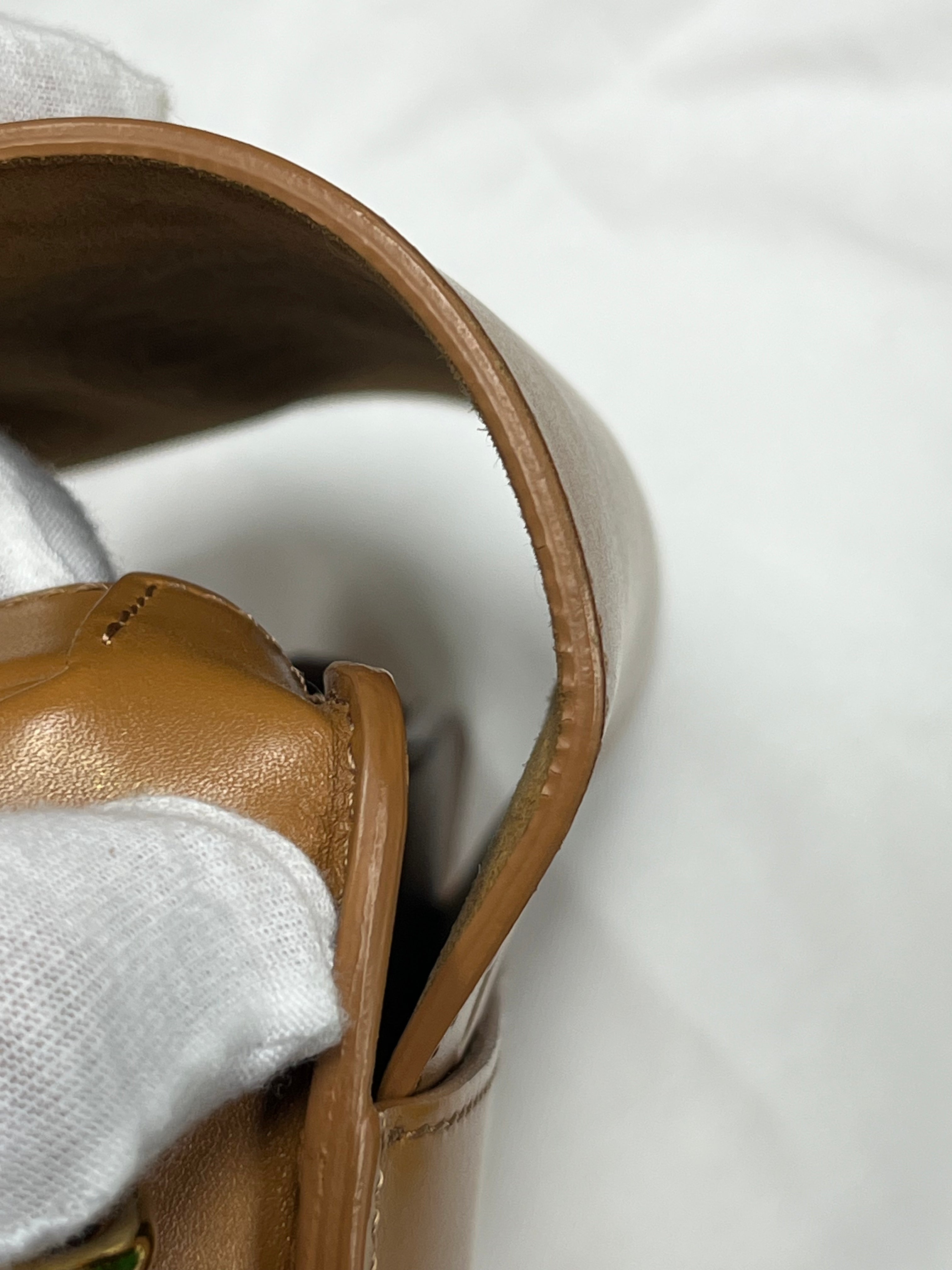 Bobby Medium in Tan Box Calfskin Leather | Purse Maison Luxury Bags Shop