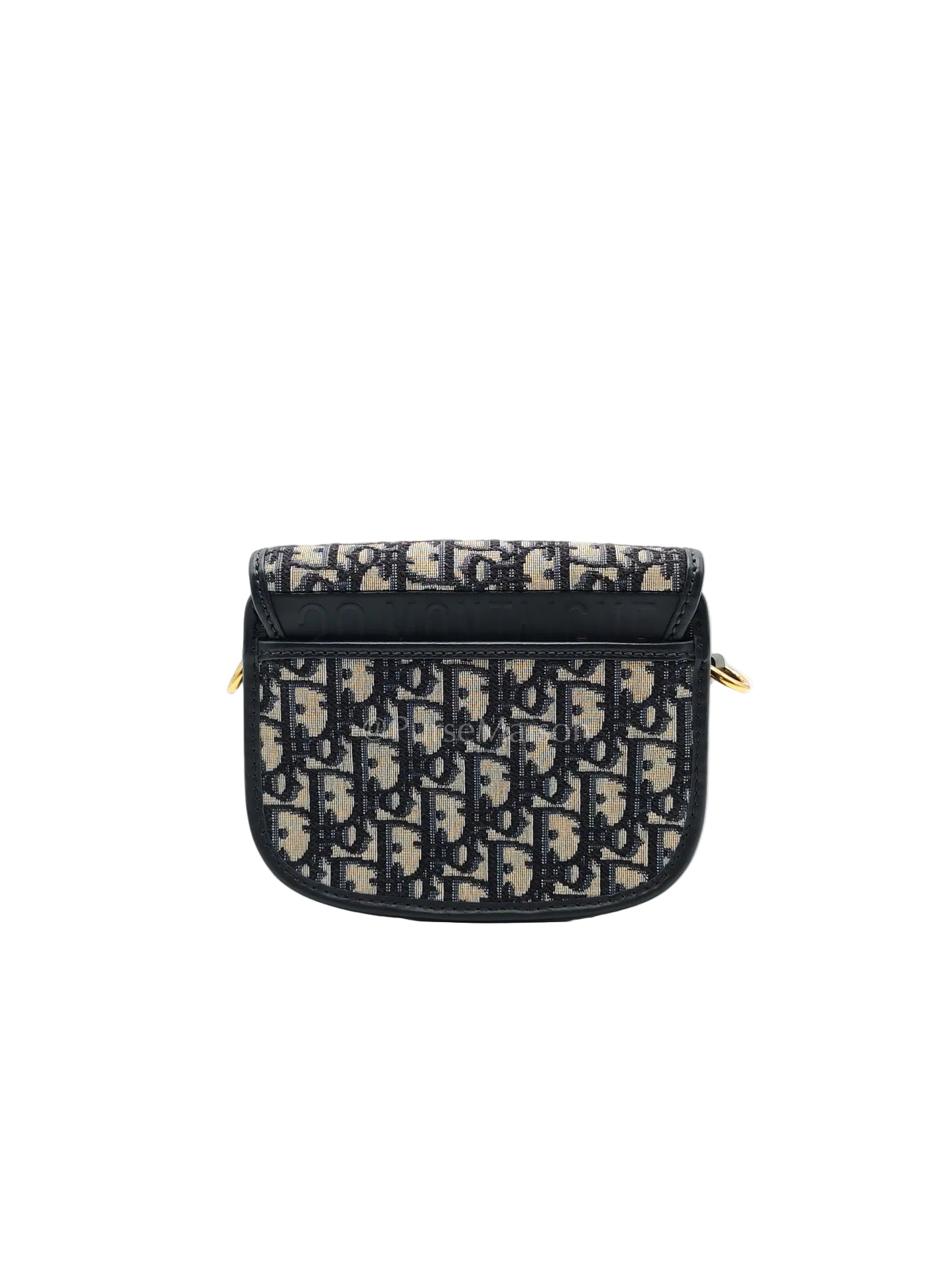 Bobby Mini Blue Oblique Jacquard Canvas | Purse Maison Luxury Bags Shop