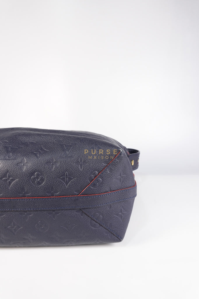 Boetie Bag MM in Marine Rouge Monogram Empreinte Leather (Date code: AR4126) | Purse Maison Luxury Bags Shop