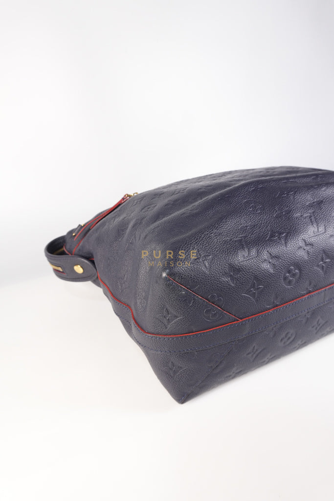 Boetie Bag MM in Marine Rouge Monogram Empreinte Leather (Date code: AR4126) | Purse Maison Luxury Bags Shop