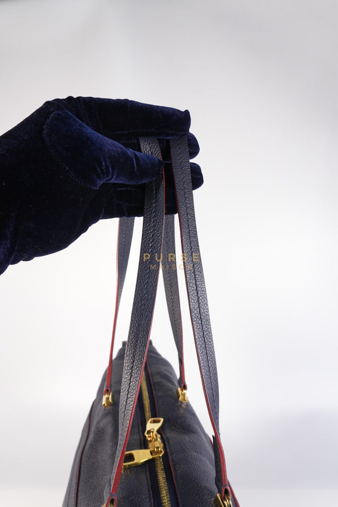 Boetie Bag MM in Marine Rouge Monogram Empreinte Leather (Date code: AR4126) | Purse Maison Luxury Bags Shop