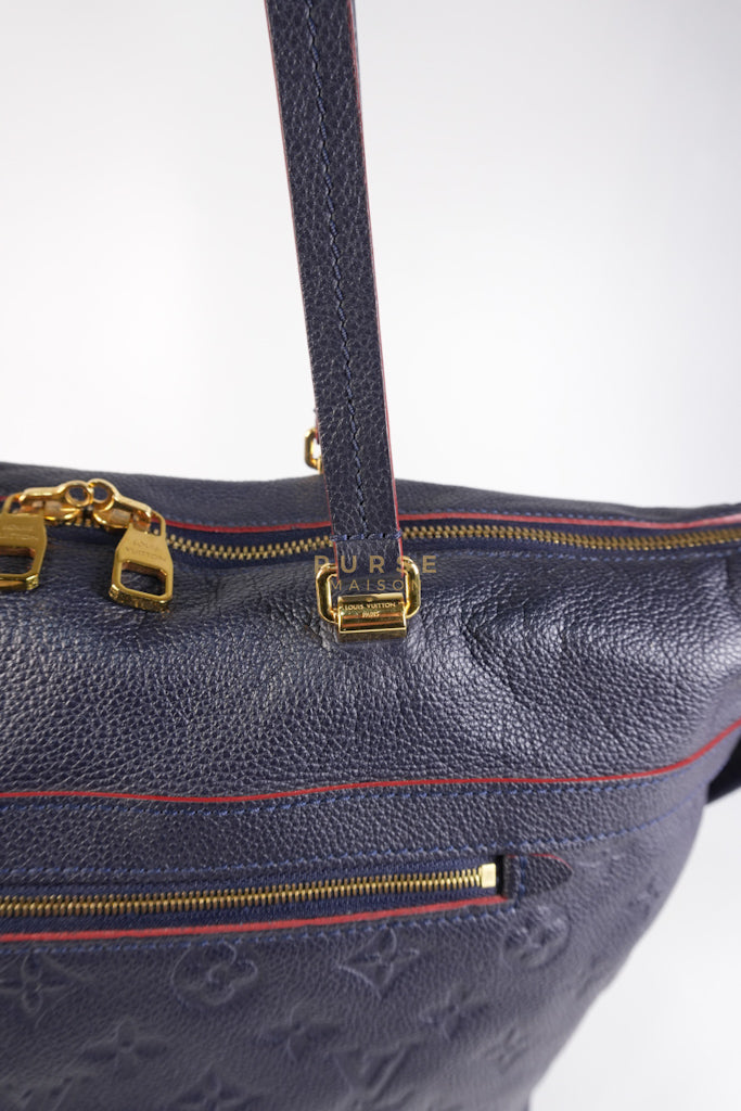 Boetie Bag MM in Marine Rouge Monogram Empreinte Leather (Date code: AR4126) | Purse Maison Luxury Bags Shop