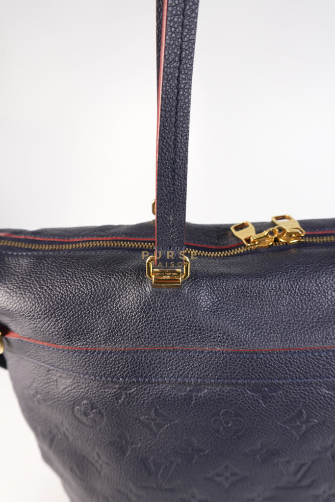 Boetie Bag MM in Marine Rouge Monogram Empreinte Leather (Date code: AR4126) | Purse Maison Luxury Bags Shop