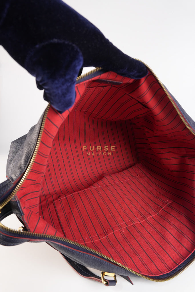 Boetie Bag MM in Marine Rouge Monogram Empreinte Leather (Date code: AR4126) | Purse Maison Luxury Bags Shop