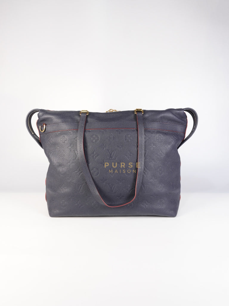 Boetie Bag MM in Marine Rouge Monogram Empreinte Leather (Date code: AR4126) | Purse Maison Luxury Bags Shop