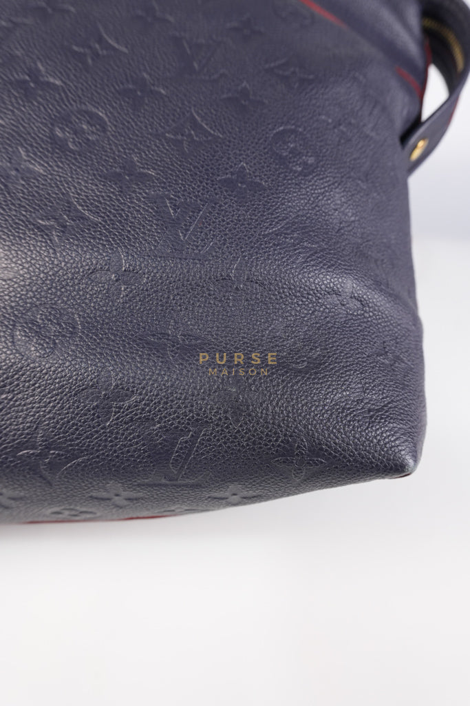 Boetie Bag MM in Marine Rouge Monogram Empreinte Leather (Date code: AR4126) | Purse Maison Luxury Bags Shop