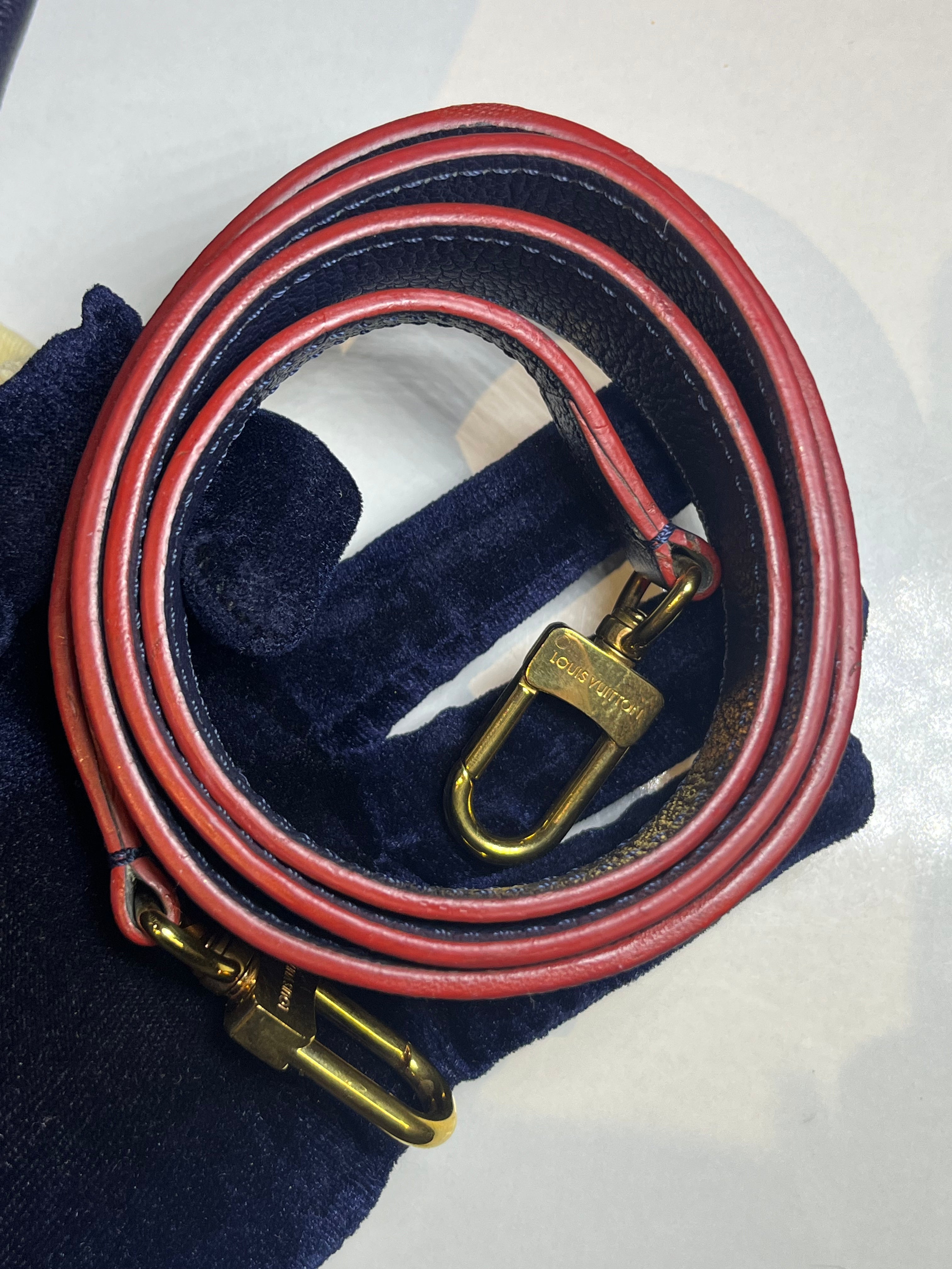 Boetie Bag MM in Marine Rouge Monogram Empreinte Leather (Date code: AR4126) | Purse Maison Luxury Bags Shop