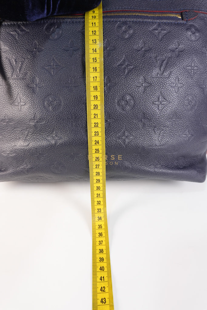 Boetie Bag MM in Marine Rouge Monogram Empreinte Leather (Date code: AR4126) | Purse Maison Luxury Bags Shop