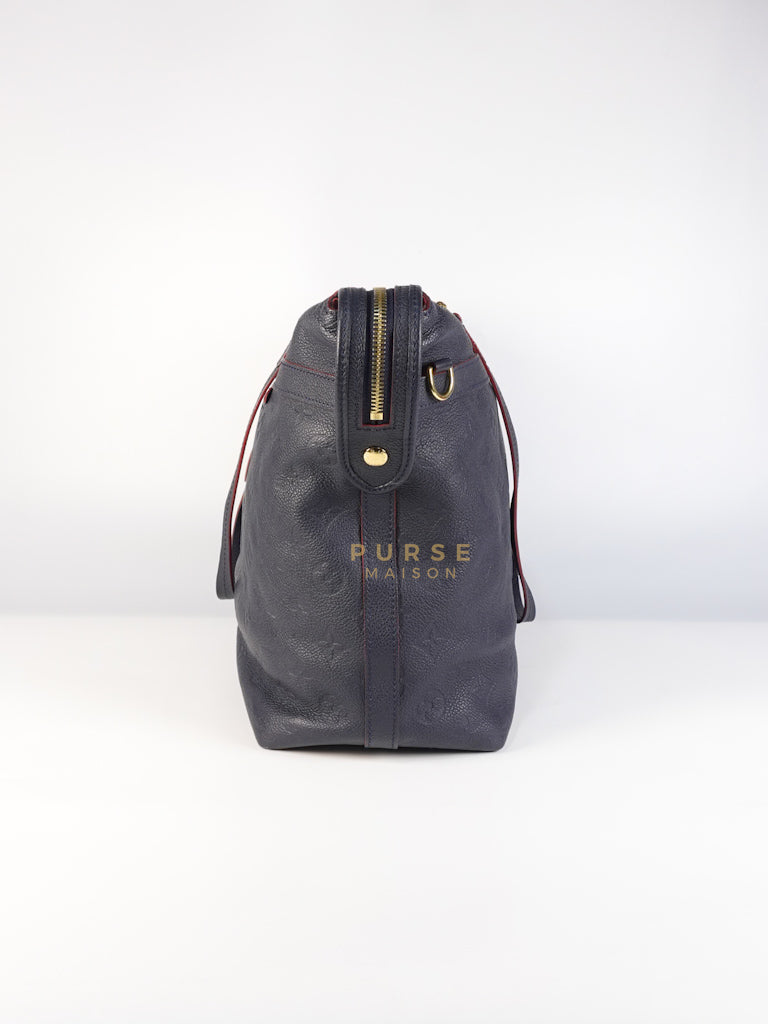 Boetie Bag MM in Marine Rouge Monogram Empreinte Leather (Date code: AR4126) | Purse Maison Luxury Bags Shop