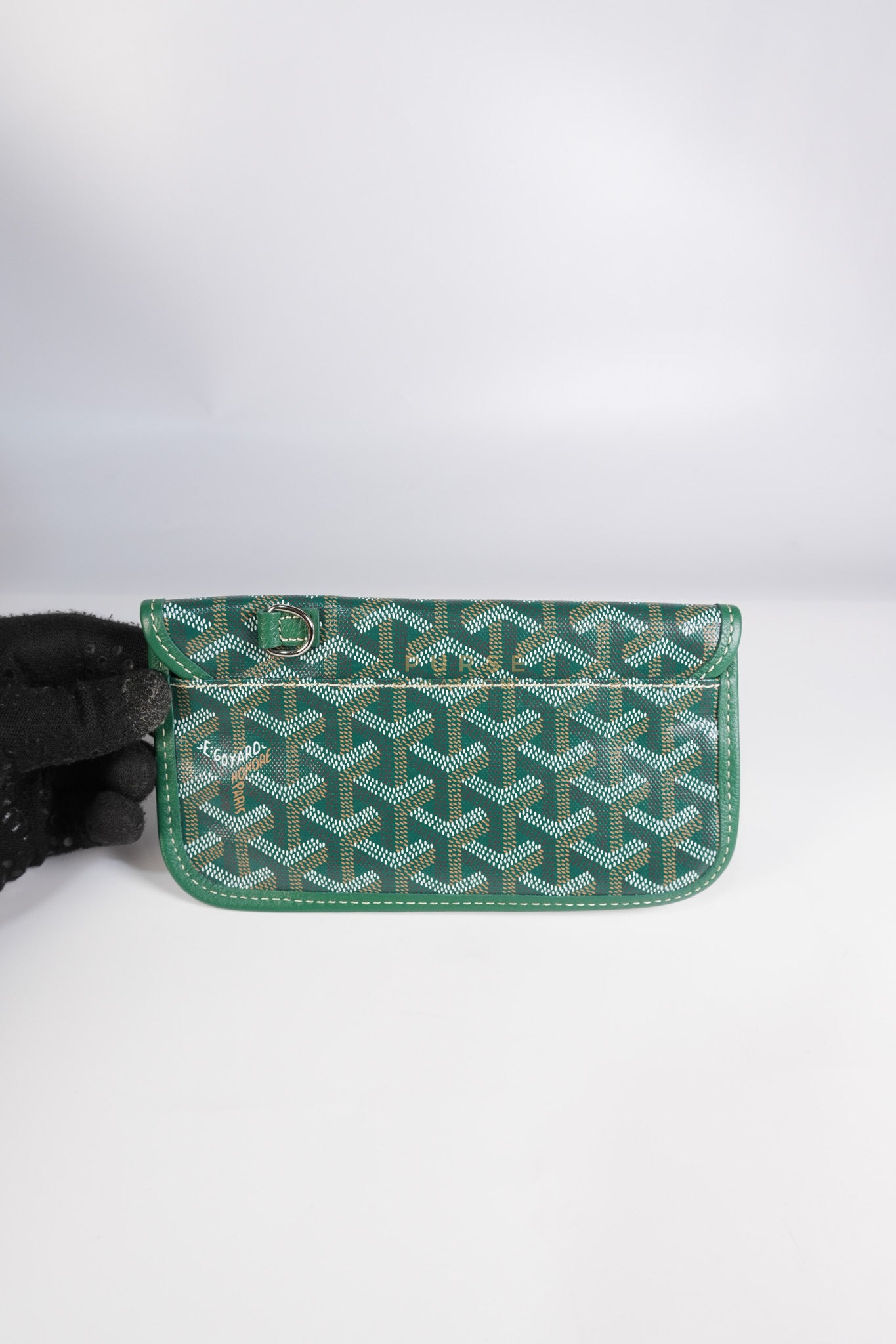 Boheme Hobo Bag In Green (Vert) Goyardine Canvas | Purse Maison Luxury Bags Shop