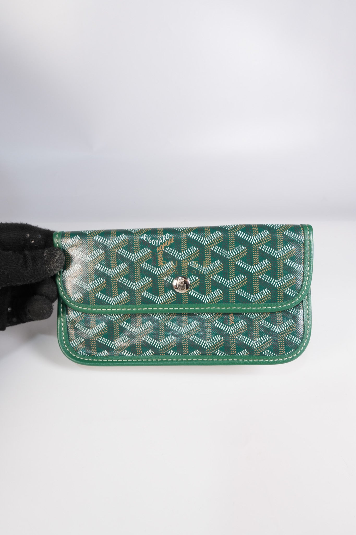 Boheme Hobo Bag In Green (Vert) Goyardine Canvas | Purse Maison Luxury Bags Shop