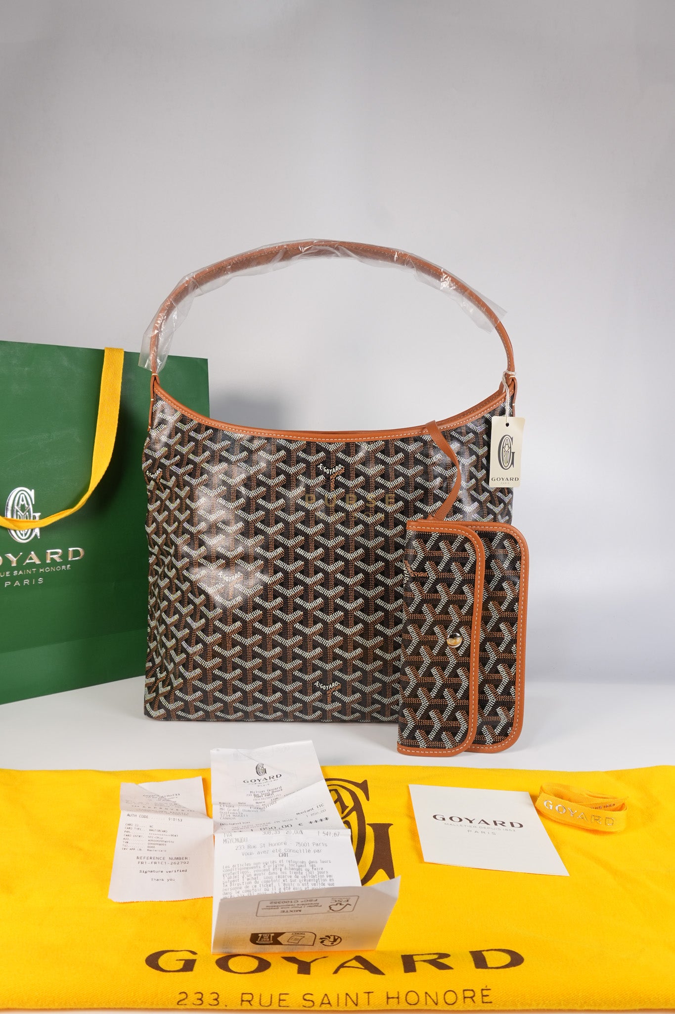 Boheme Hobo Bag PM in Tan Goyardine Canvas | Purse Maison Luxury Bags Shop