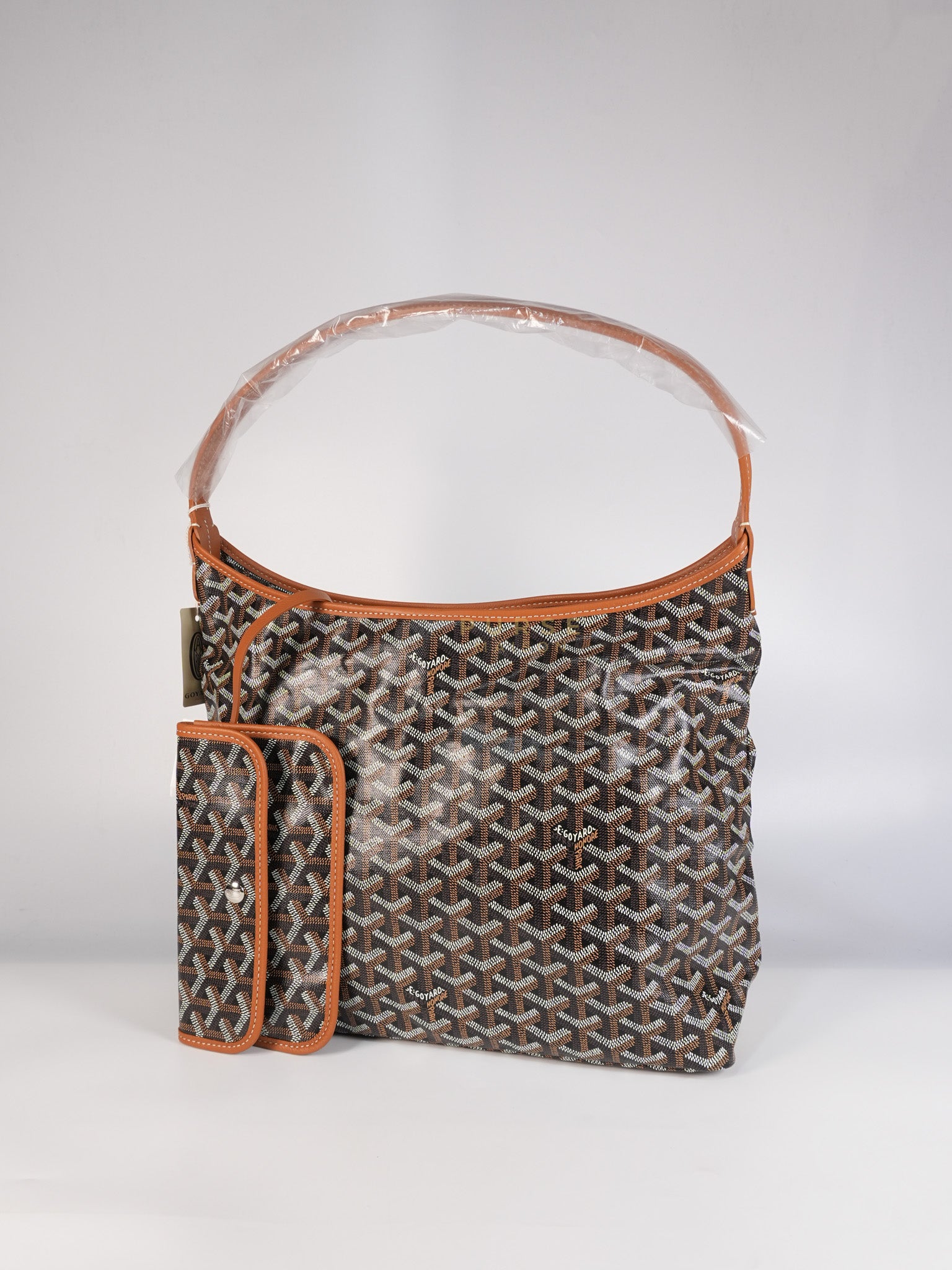 Boheme Hobo Bag PM in Tan Goyardine Canvas | Purse Maison Luxury Bags Shop