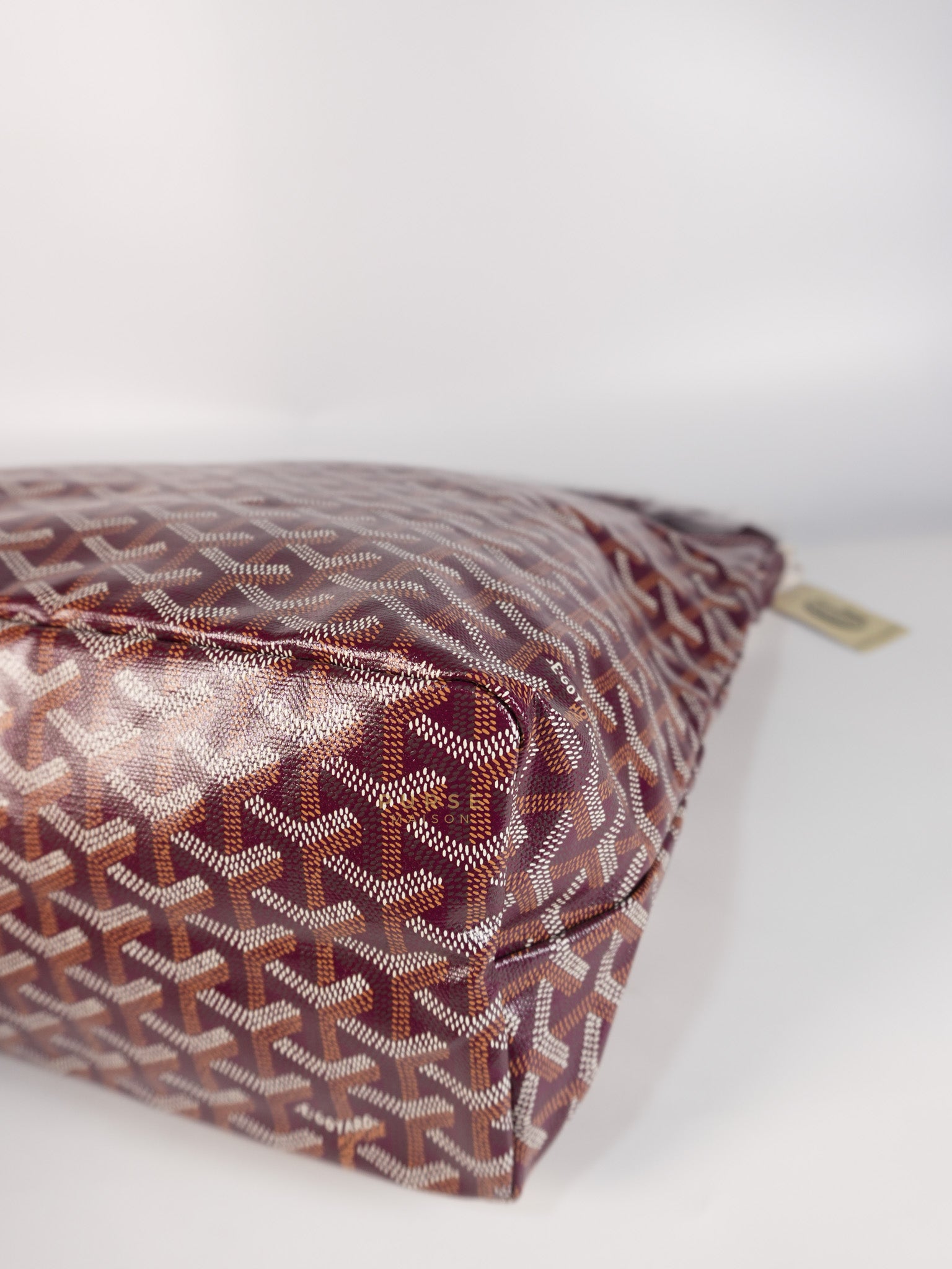 Boheme Hobo Bordeaux in Goyardine Canvas | Purse Maison Luxury Bags Shop
