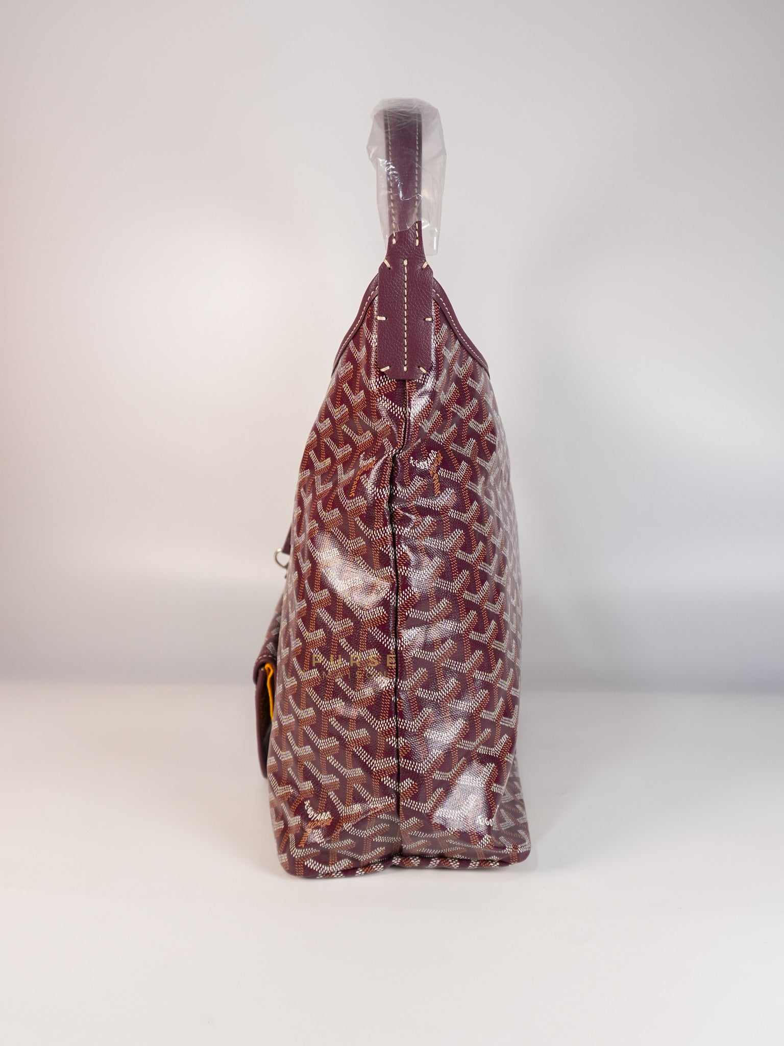 Boheme Hobo Bordeaux in Goyardine Canvas | Purse Maison Luxury Bags Shop