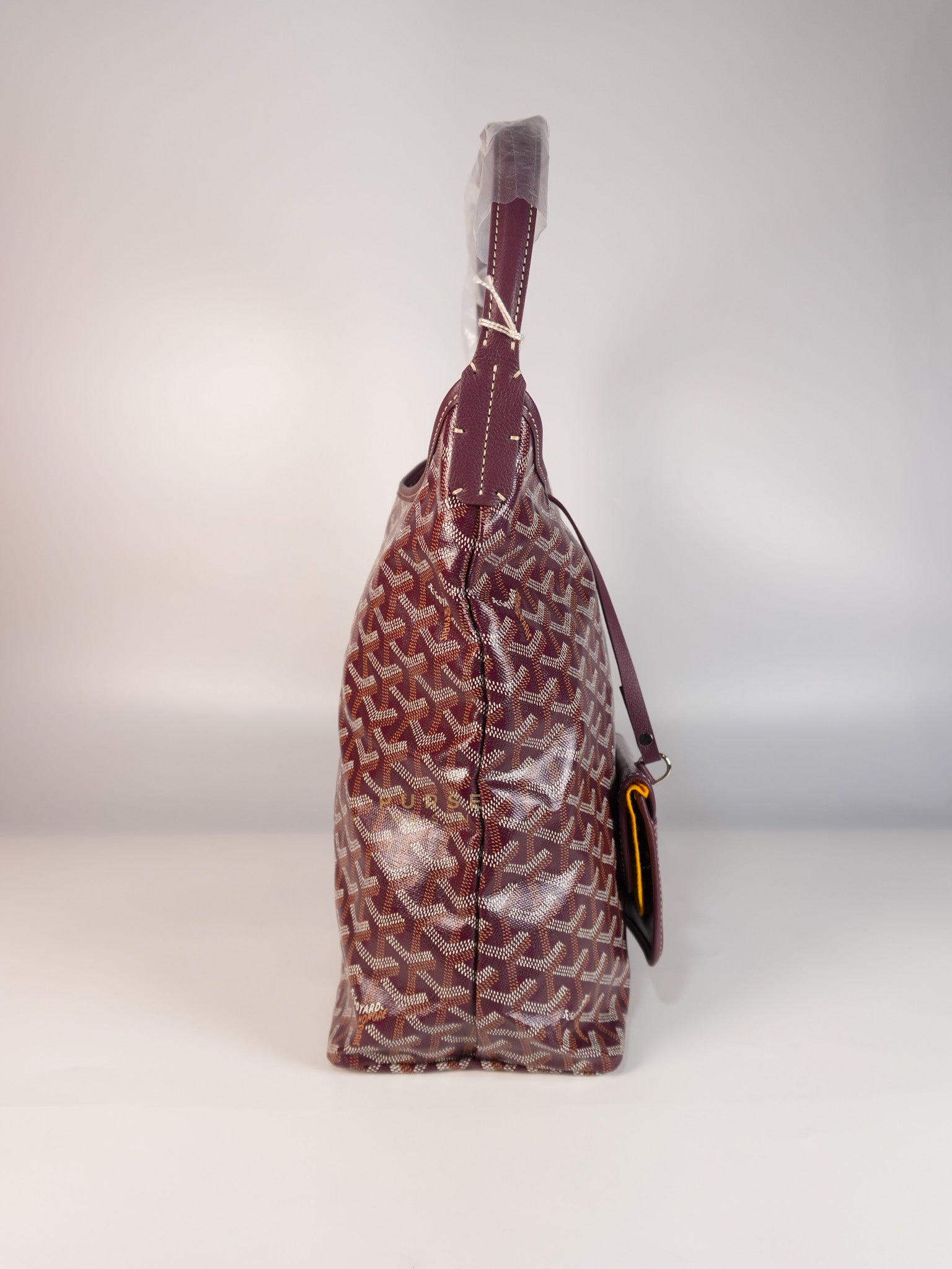 Boheme Hobo Bordeaux in Goyardine Canvas | Purse Maison Luxury Bags Shop