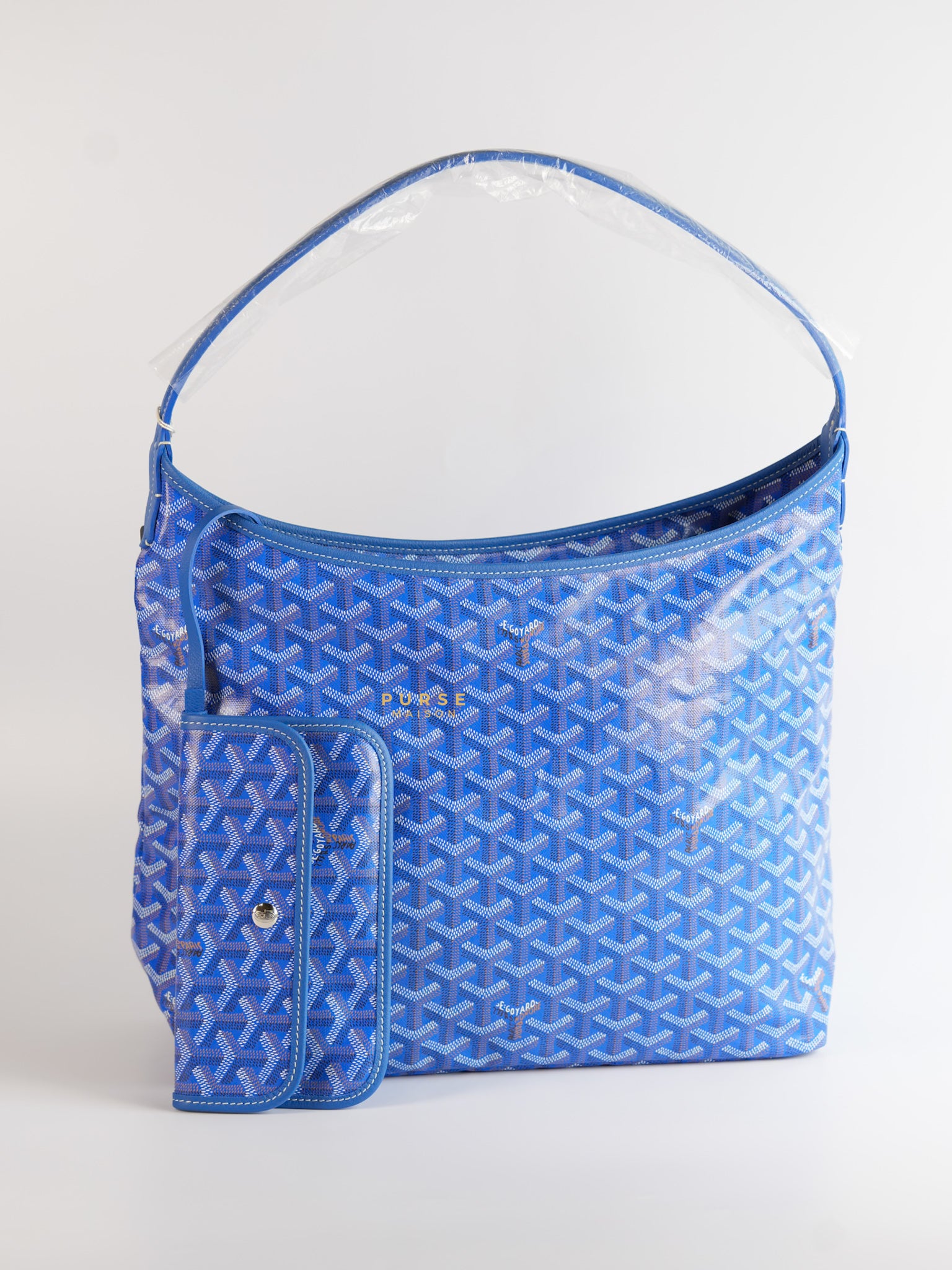 Boheme Hobo PM Bag in Sky Blue | Purse Maison Luxury Bags Shop