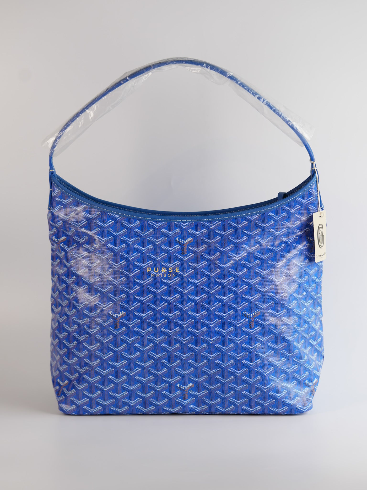 Boheme Hobo PM Bag in Sky Blue | Purse Maison Luxury Bags Shop