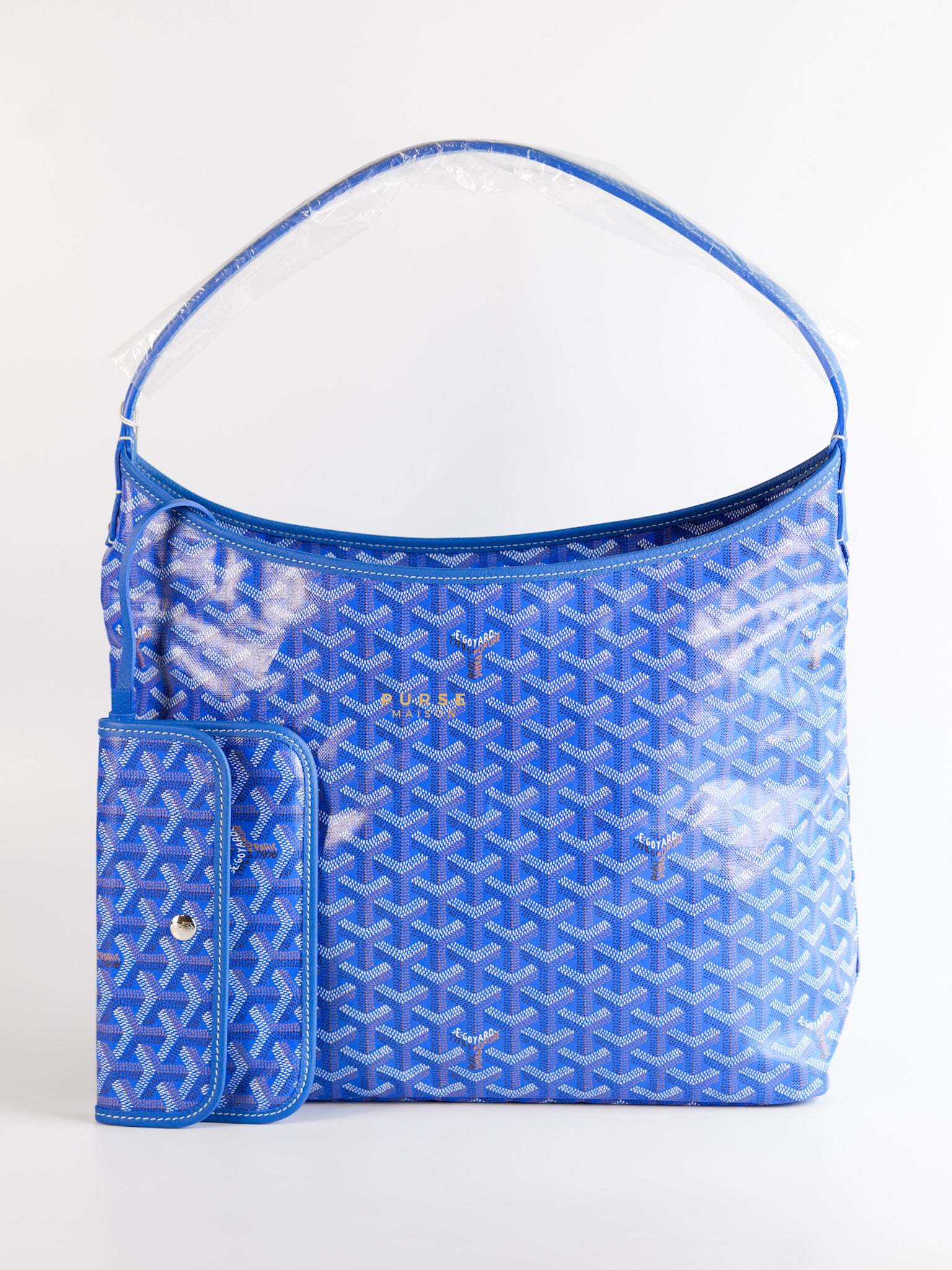 Boheme Hobo PM Bag in Sky Blue | Purse Maison Luxury Bags Shop