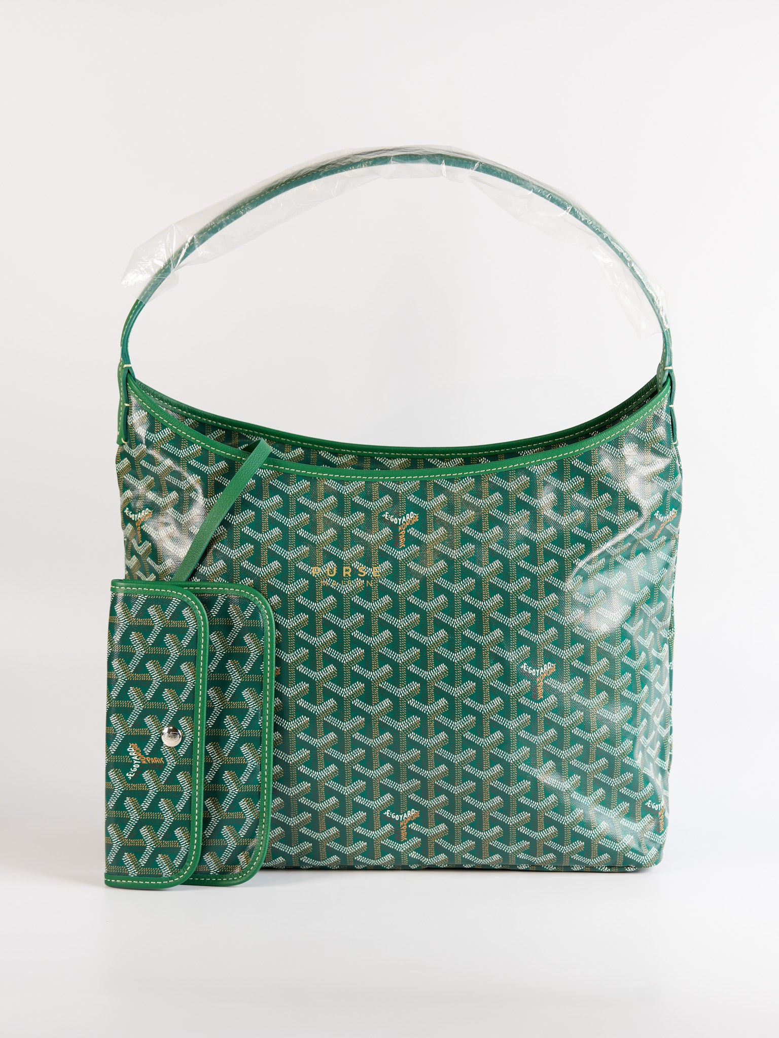 Boheme Hobo PM Bag in Vert (Green) | Purse Maison Luxury Bags Shop