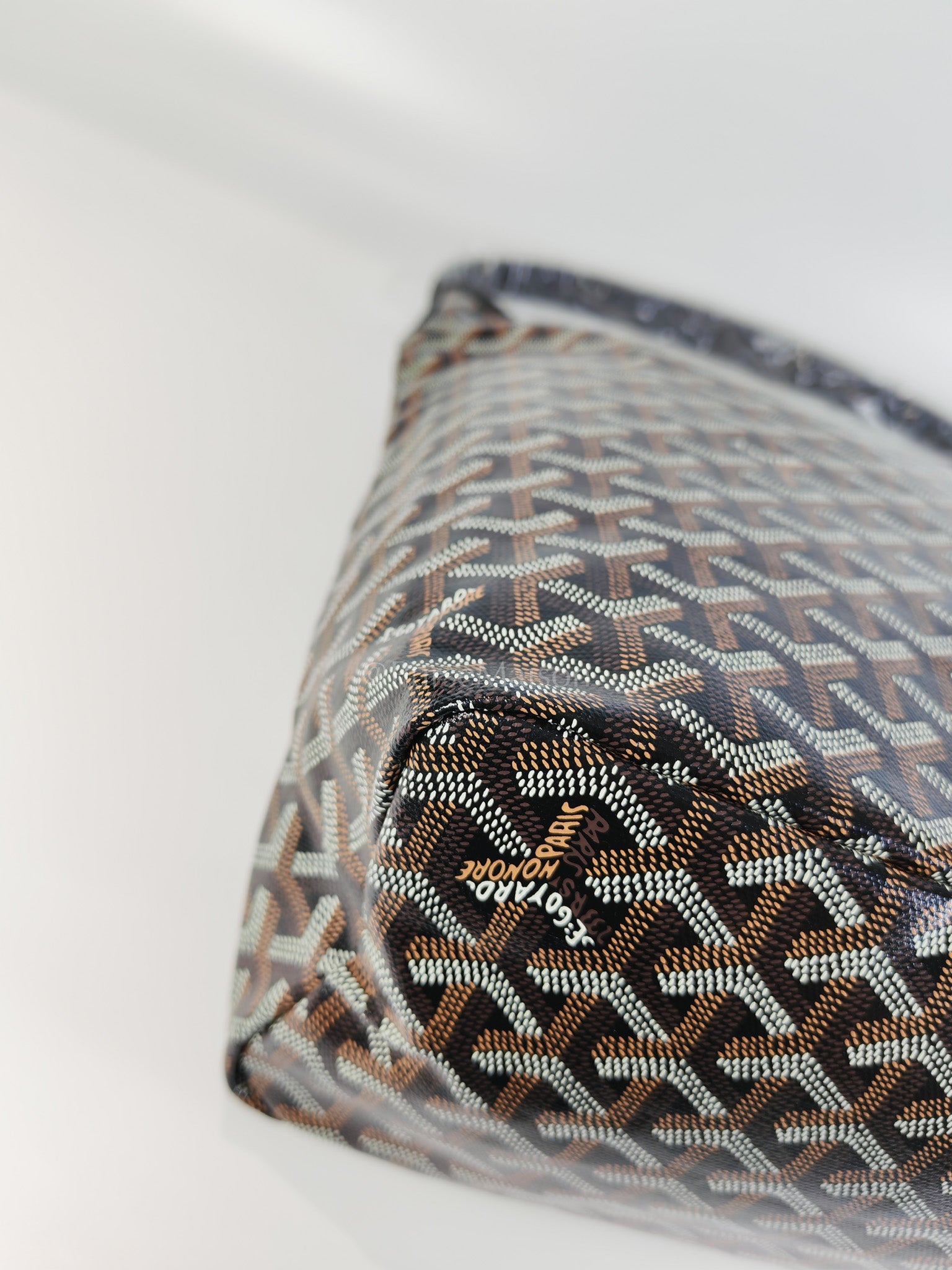 Boheme in Black Goyardine Canvas Hobo Bag | Purse Maison Luxury Bags Shop