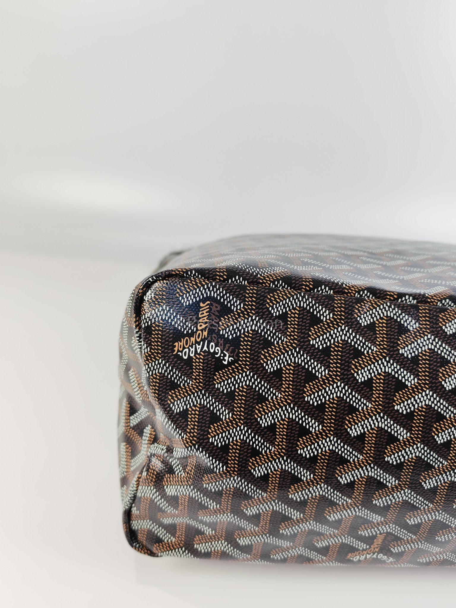 Boheme in Black Goyardine Canvas Hobo Bag | Purse Maison Luxury Bags Shop