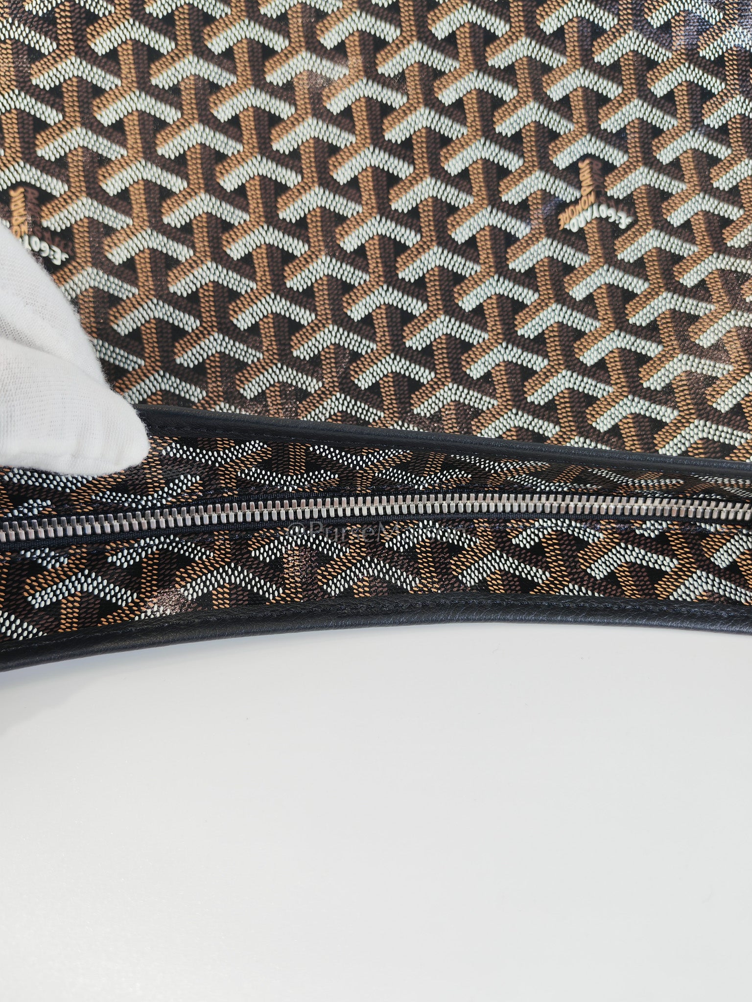 Boheme in Black Goyardine Canvas Hobo Bag | Purse Maison Luxury Bags Shop