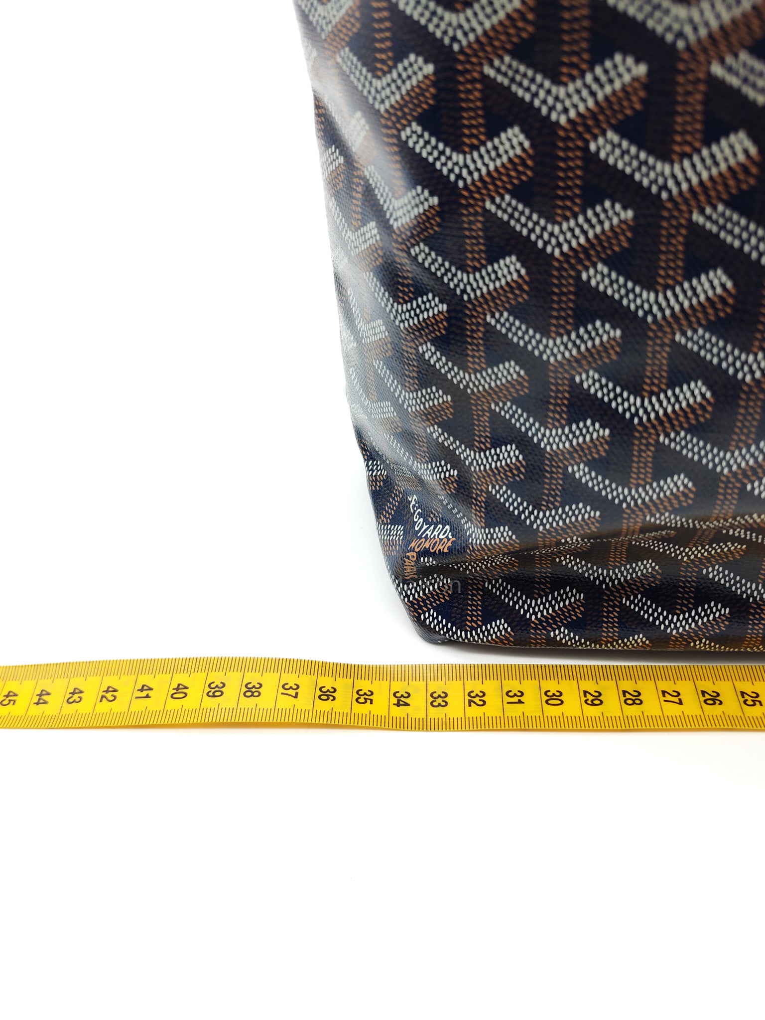 Boheme in Navy Blue Goyardine Canvas | Purse Maison Luxury Bags Shop
