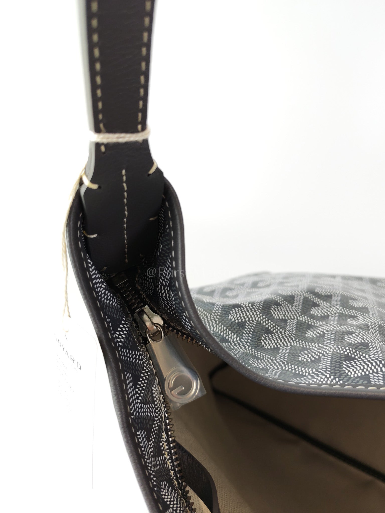 Boheme PM in Gray Goyardine Canvas | Purse Maison Luxury Bags Shop