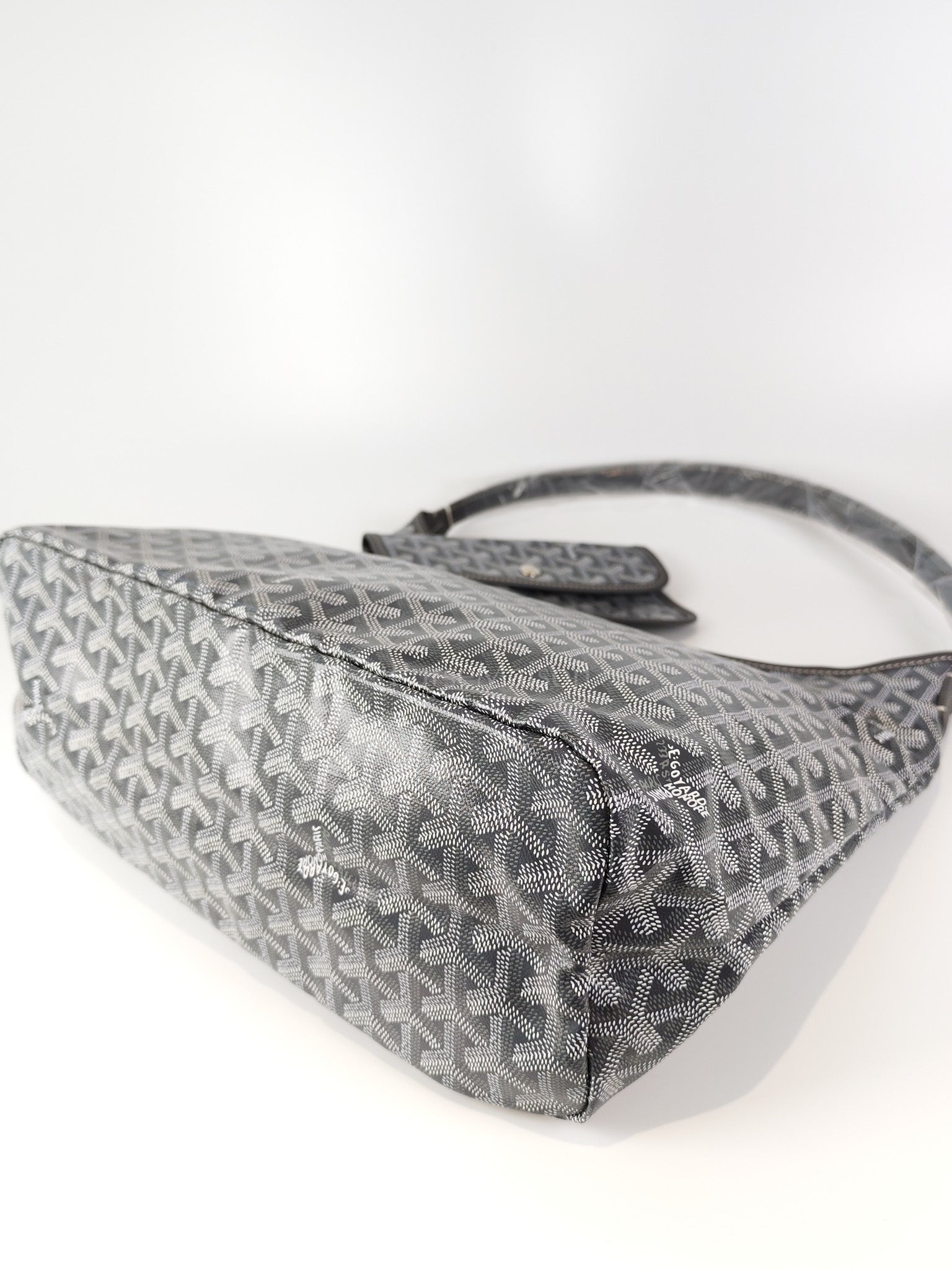 Boheme PM in Gray Goyardine Canvas | Purse Maison Luxury Bags Shop