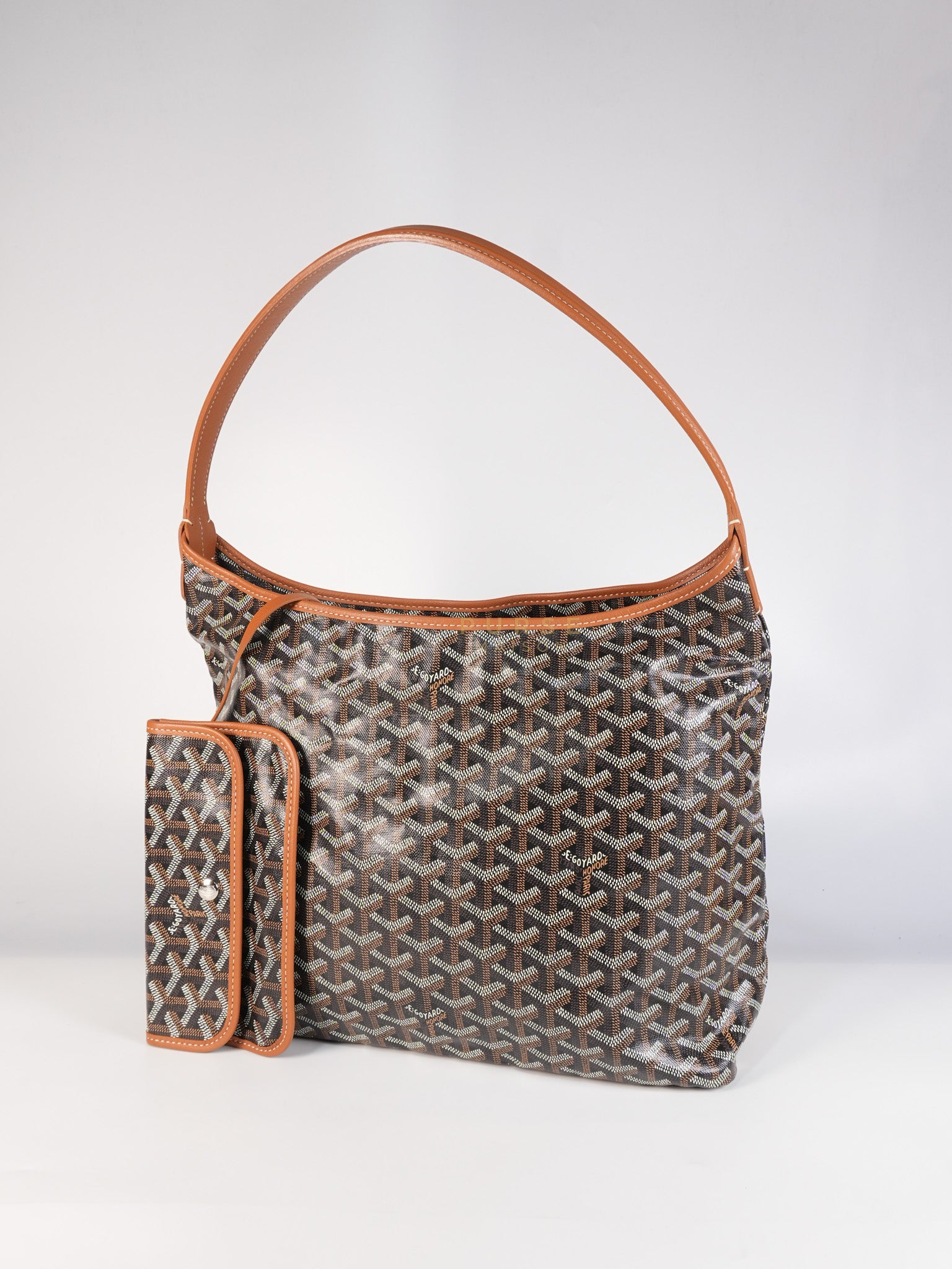 Boheme PM Tan in Goyardine Canvas | Purse Maison Luxury Bags Shop