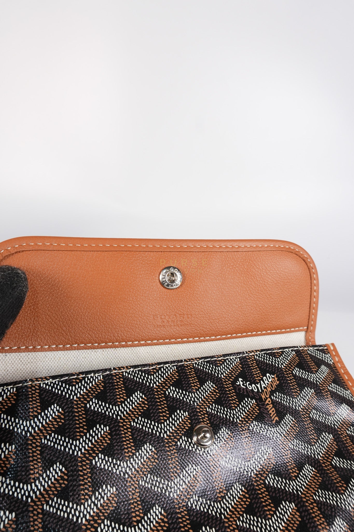 Boheme PM Tan in Goyardine Canvas | Purse Maison Luxury Bags Shop