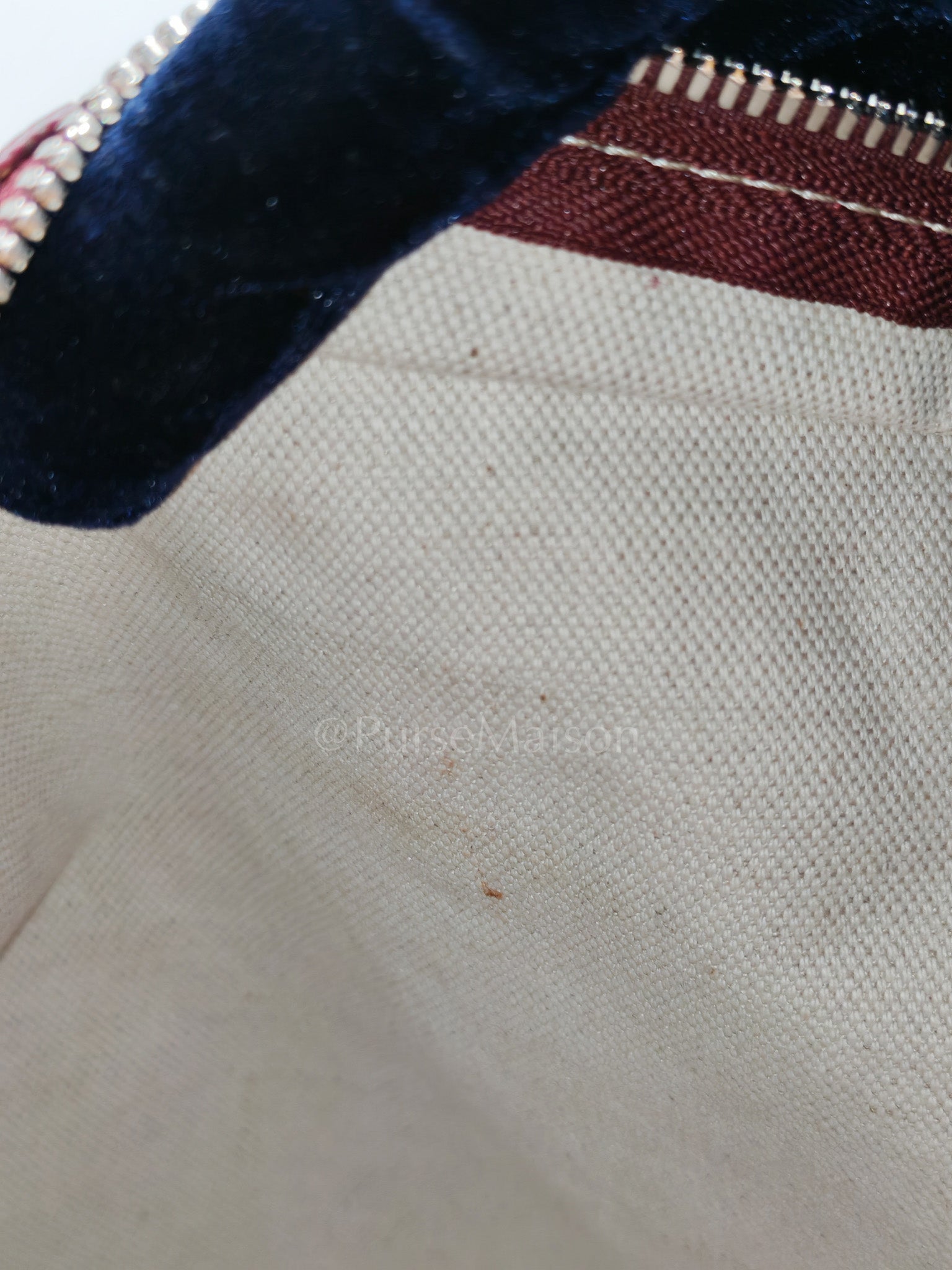 Boheme Hobo Bag PM in Burgundy Goyardine Goated Canvas