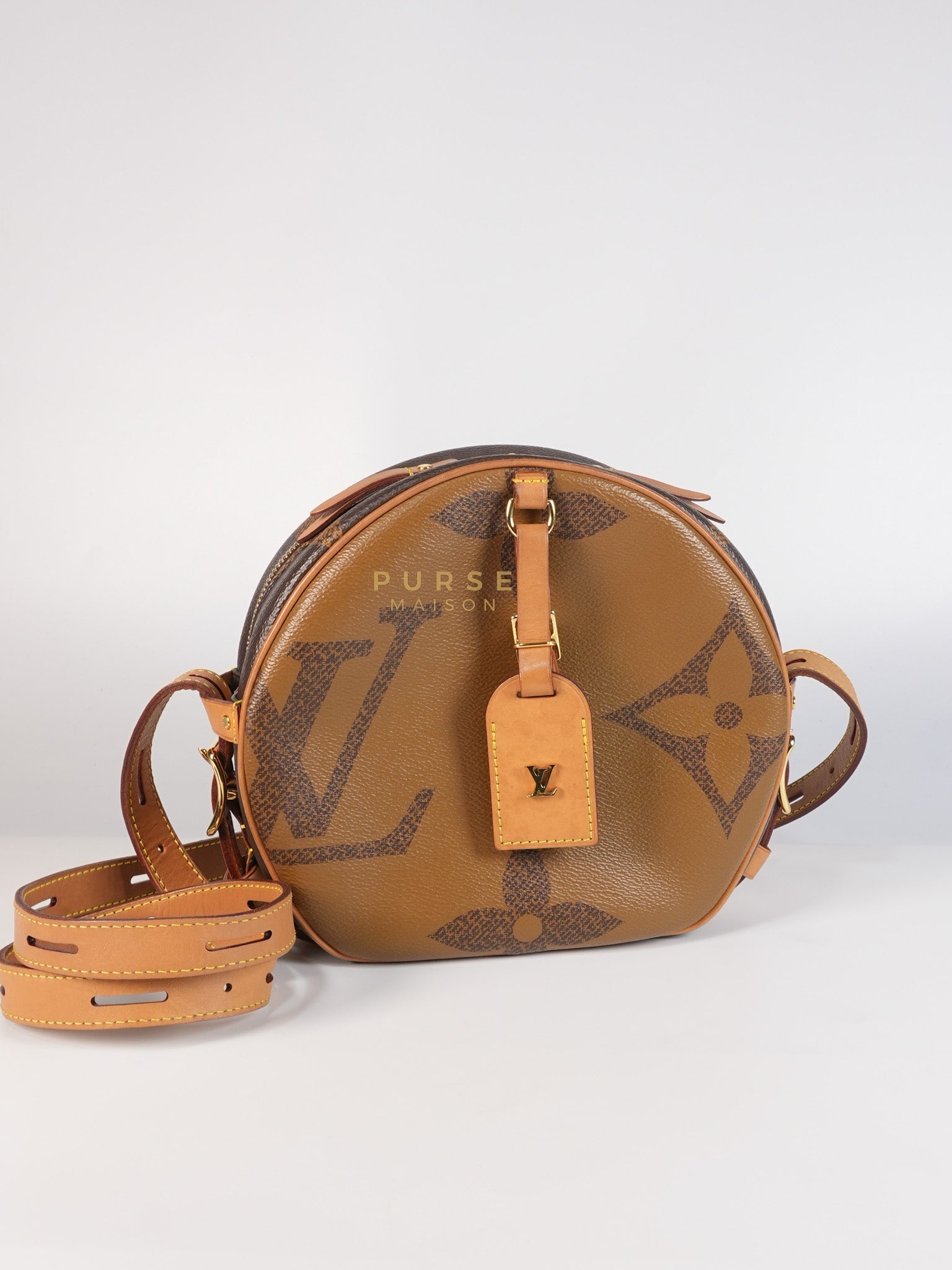 Boite Chapeau MM Souple Giant Reverse Monogram (Date Code: PL2129) | Purse Maison Luxury Bags Shop